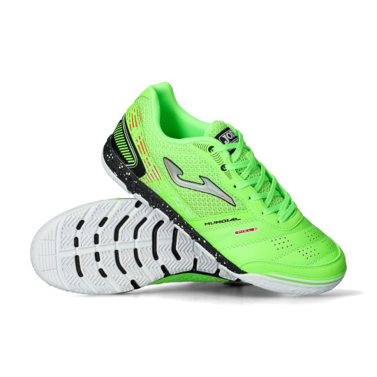 Zapatilla de Fútbol sala Joma Mundial Green-Yellow