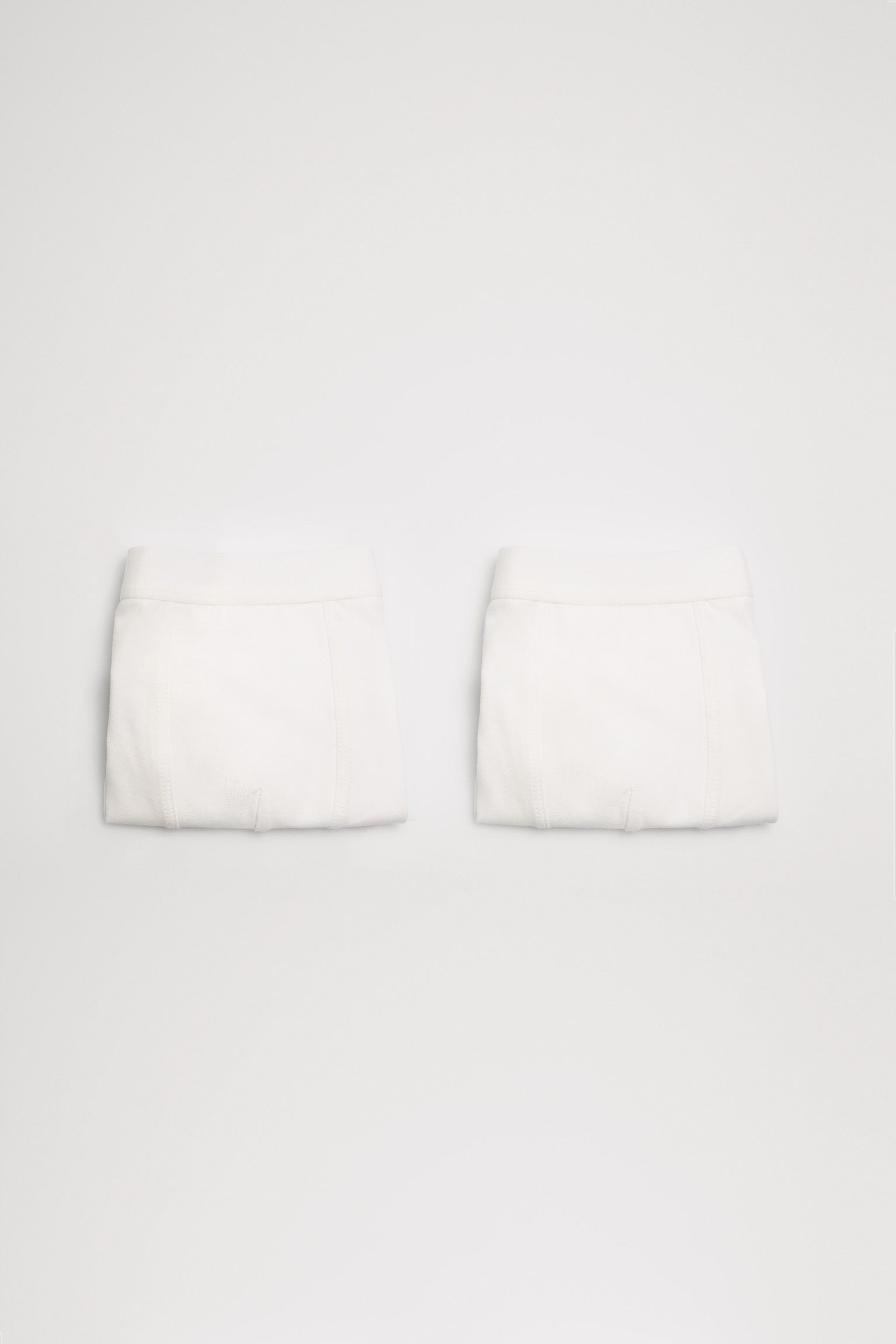 Pack de 2 bóxers de niño algodón blancos