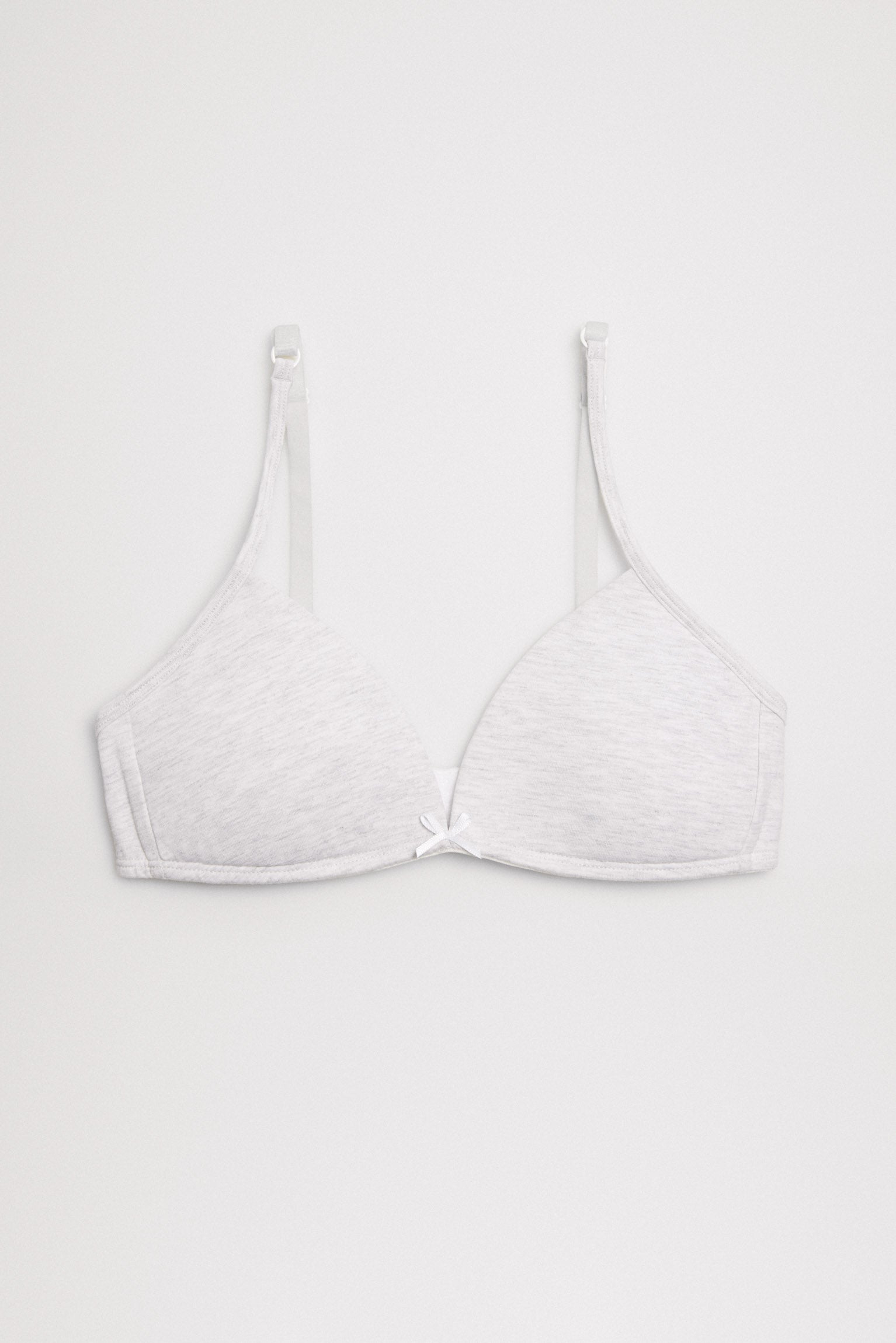 Sujetador clásico copa A gris