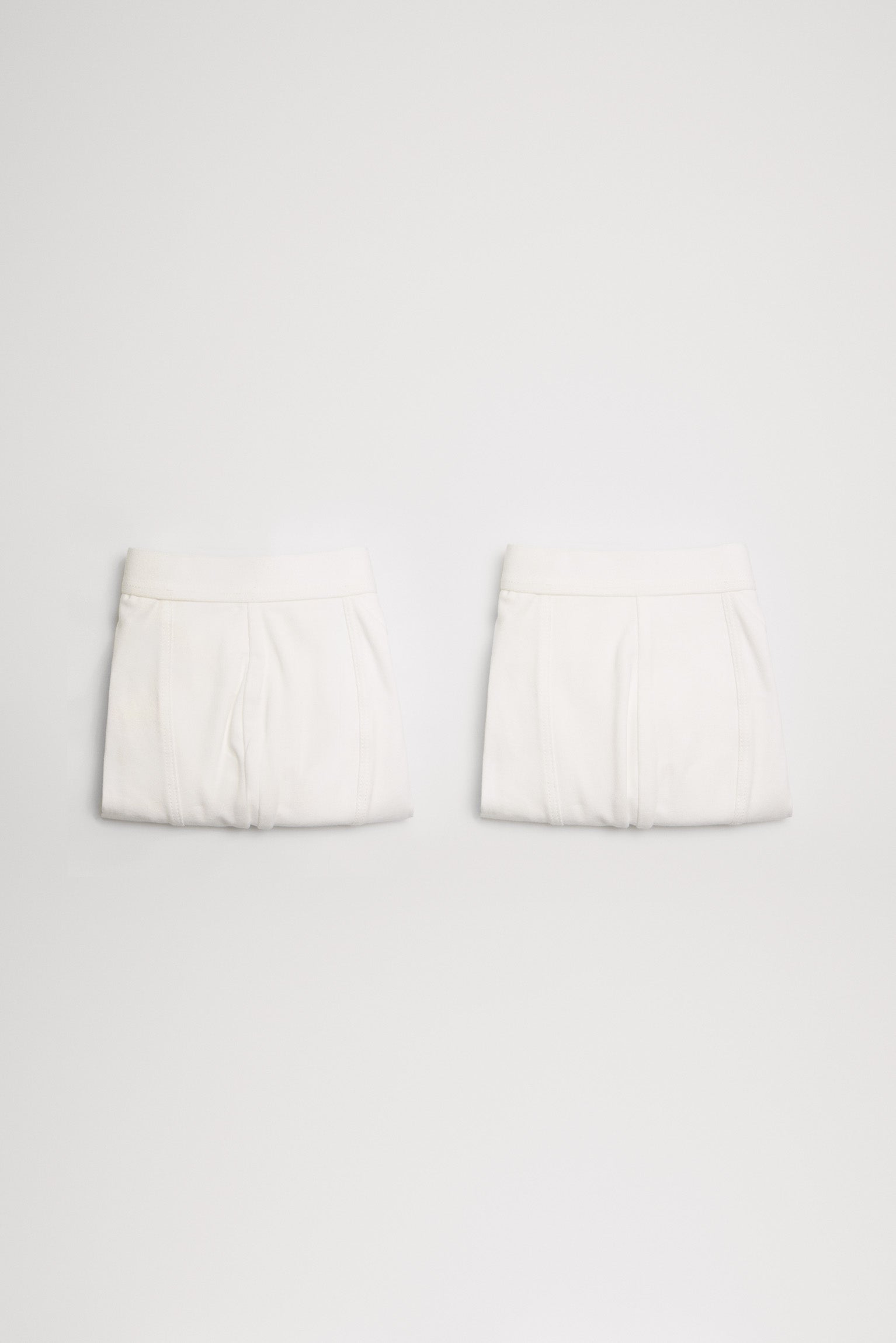 Pack de 2 bóxers juveniles algodón blancos