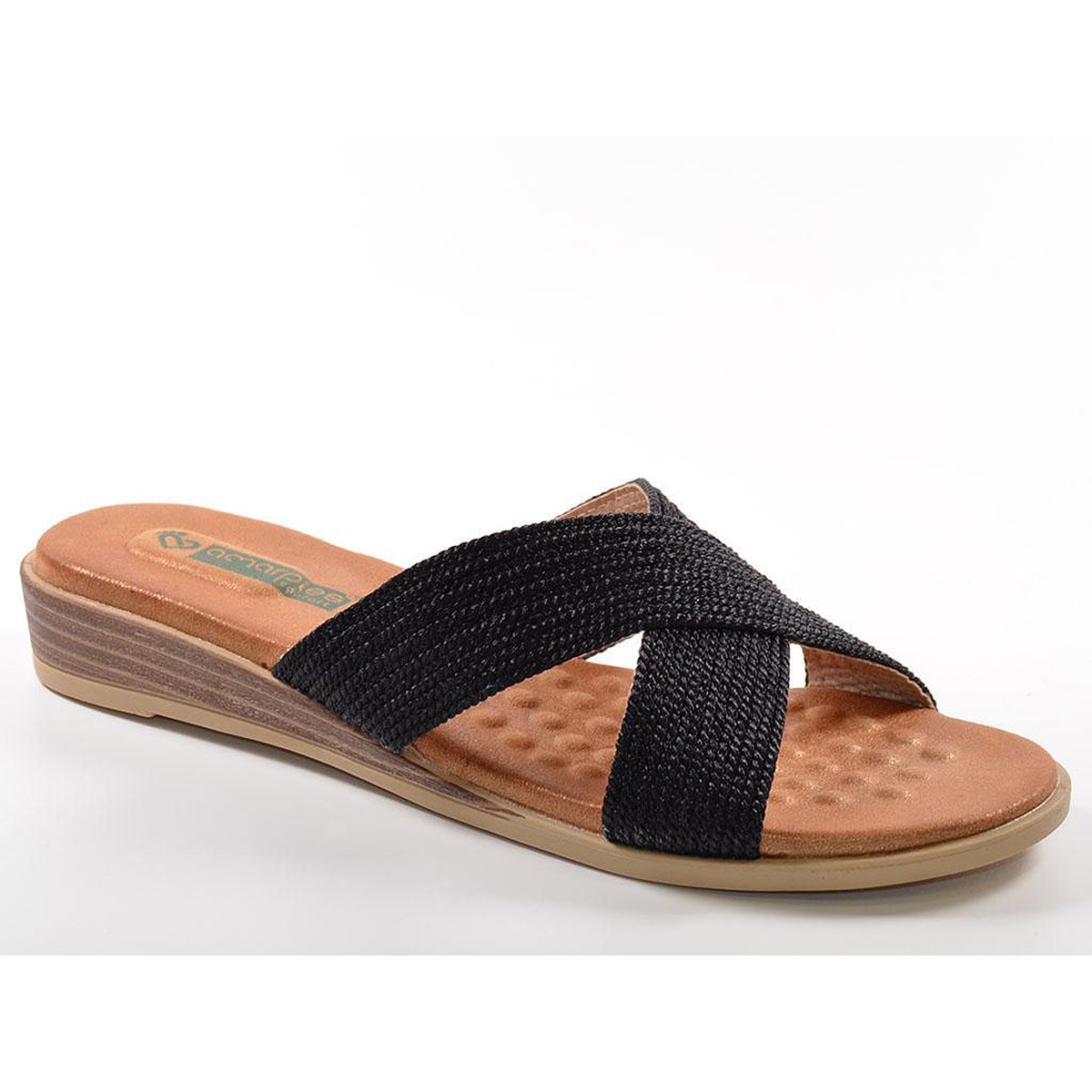 19054 Amarpies Mujer Chancla Zueco Cuerda Trenzada