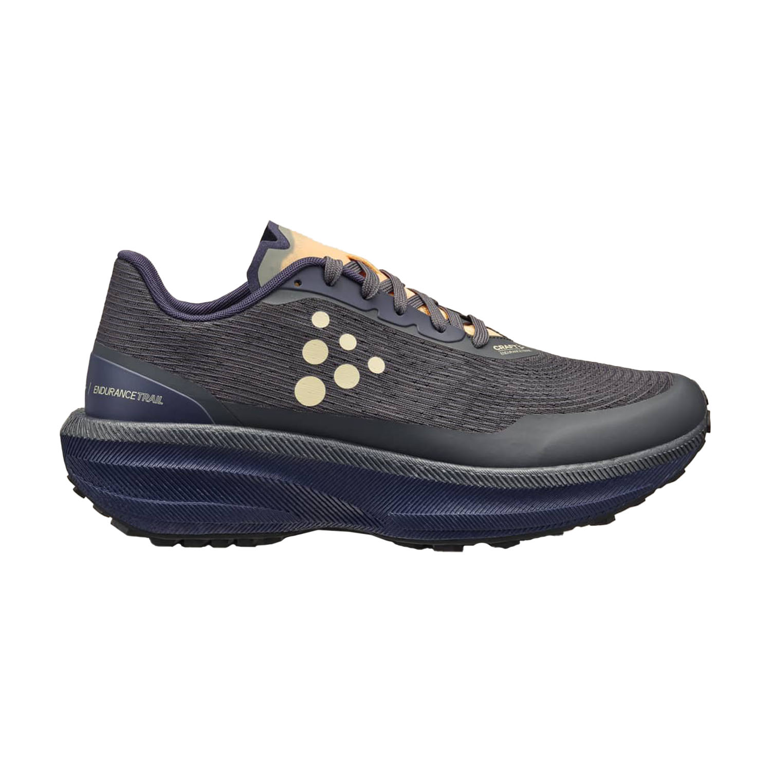 Craft Endurance Trail Zapatillas Trail Running Mujer Asphalt/Dark Navy