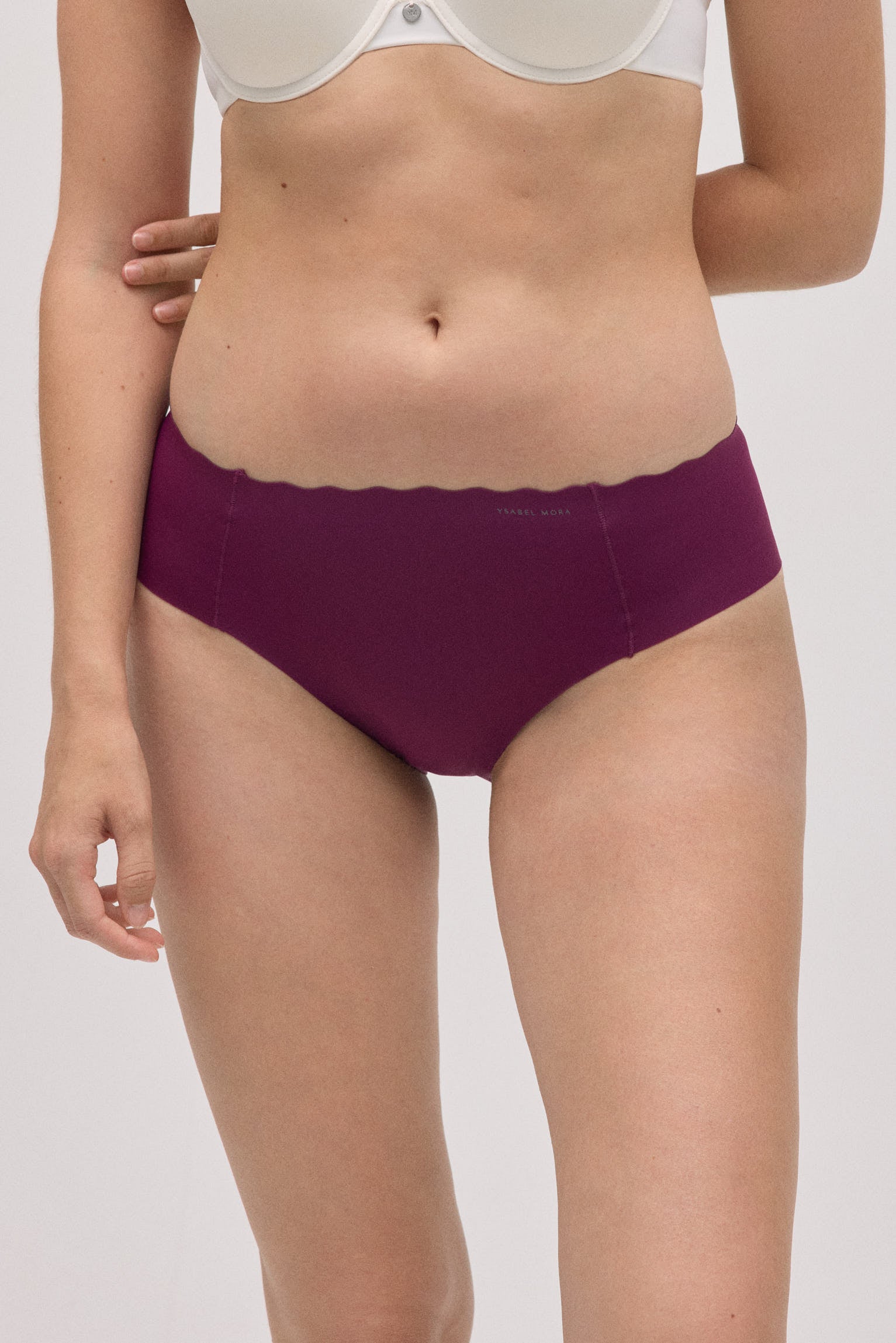 Braga midi láser burdeos