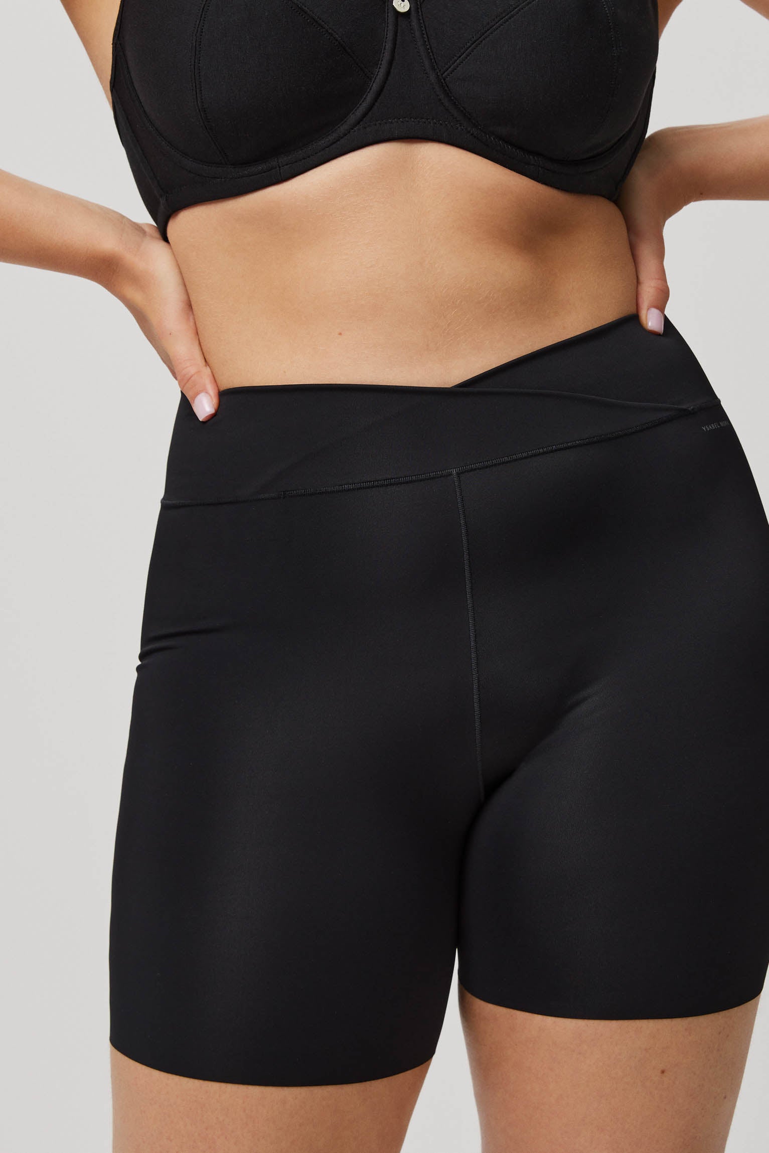 Culotte antirroce elástico negro