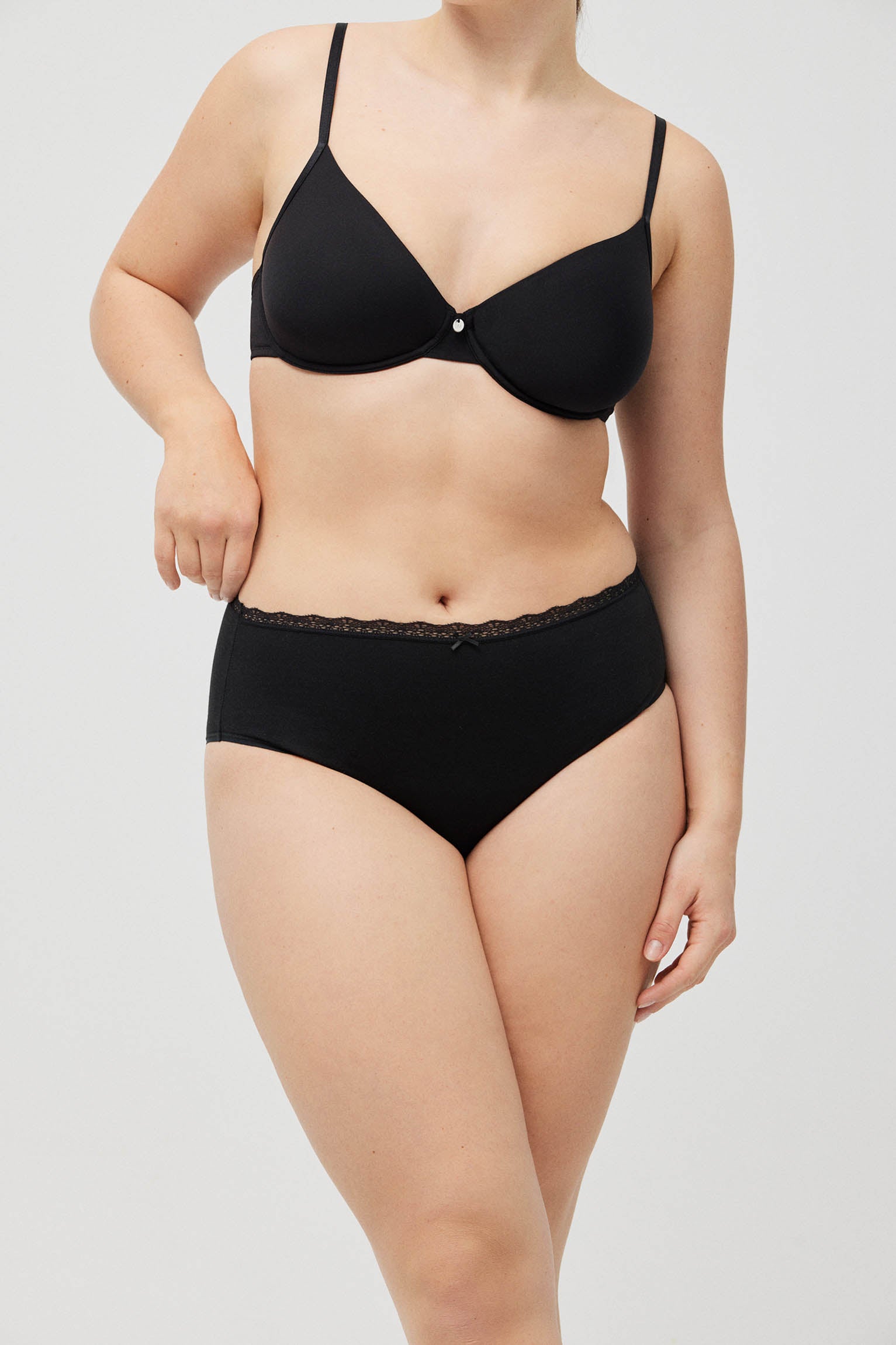 Braga alta de control negro