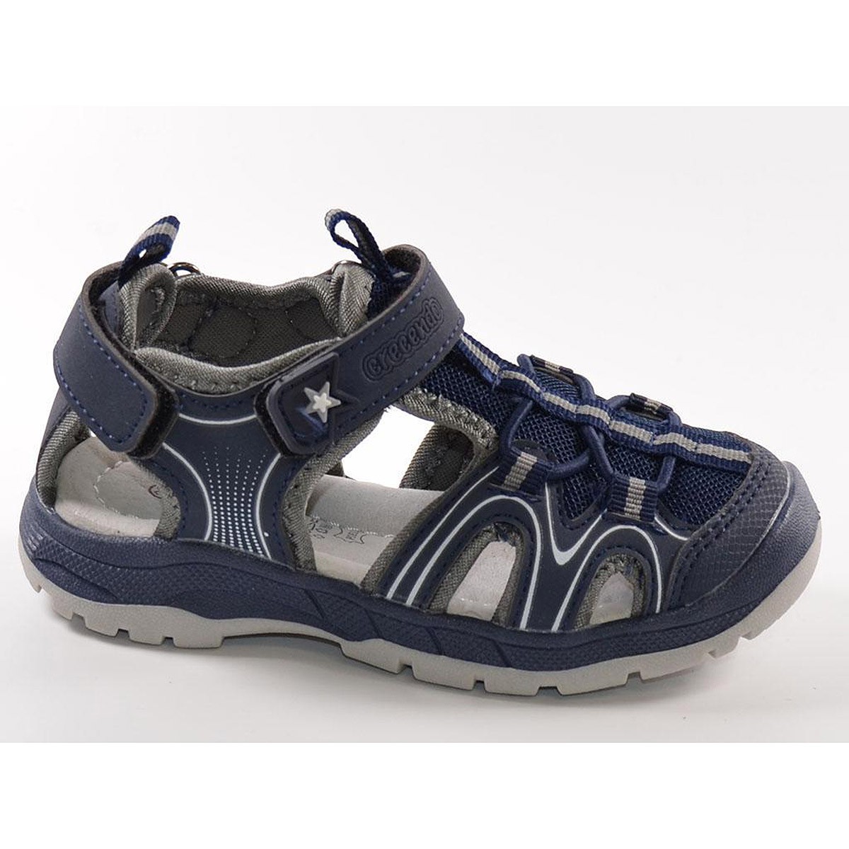 1942 CRECENDO SANDALIA Niño. Acolchada en piel. Muy flexible