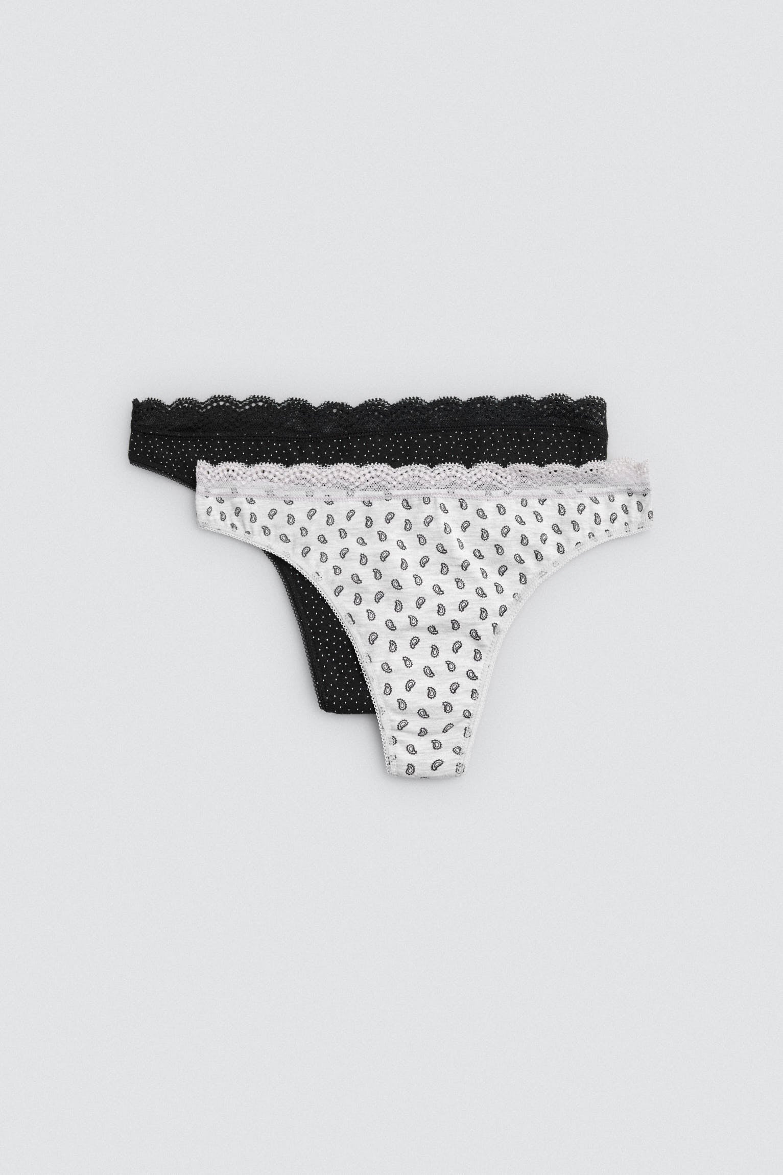 Pack 2 tangas estampados detalles