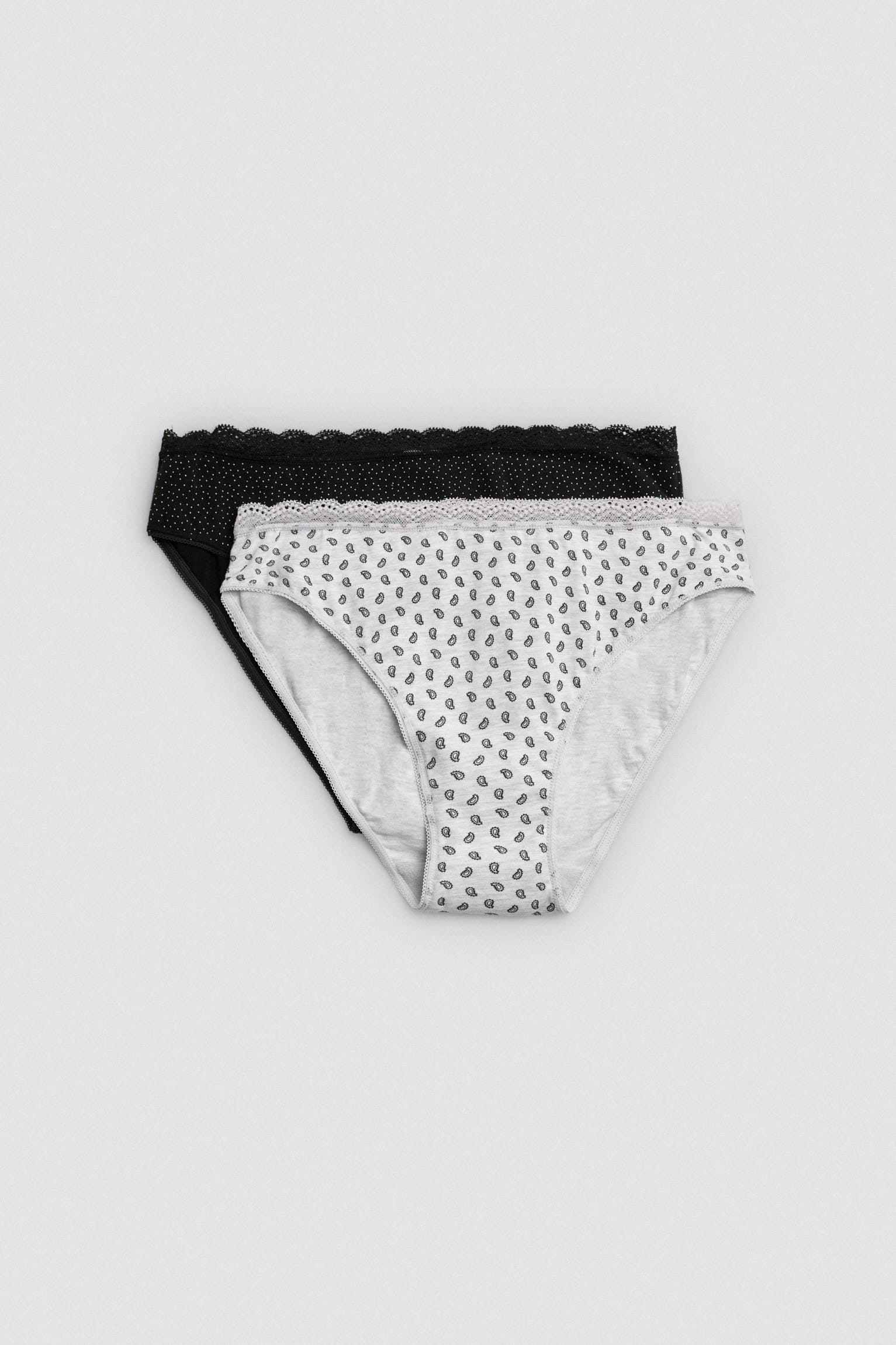 Pack 2 bragas midi estampados detalles