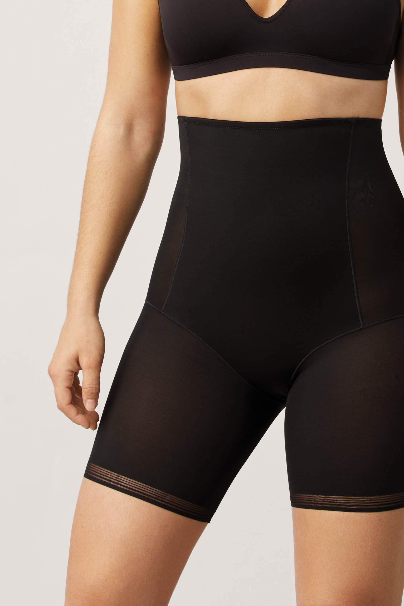 Faja alta reductora negro