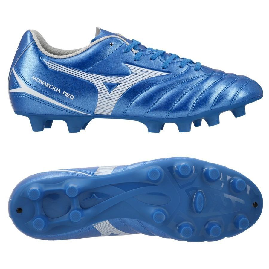 Mizuno Monarcida Neo lll Select FG Mugen - Laser Blue/Blanco
