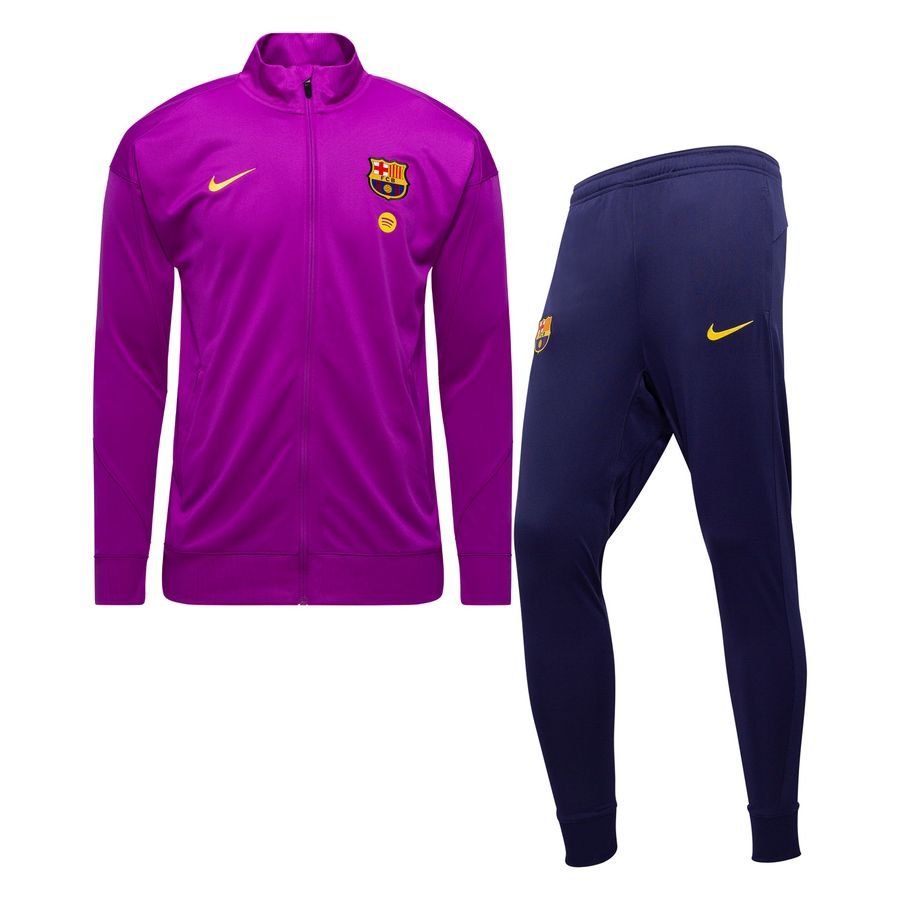 Barcelona Chándal Dri-FIT Strike - Púrpura vívido/Midwest Gold
