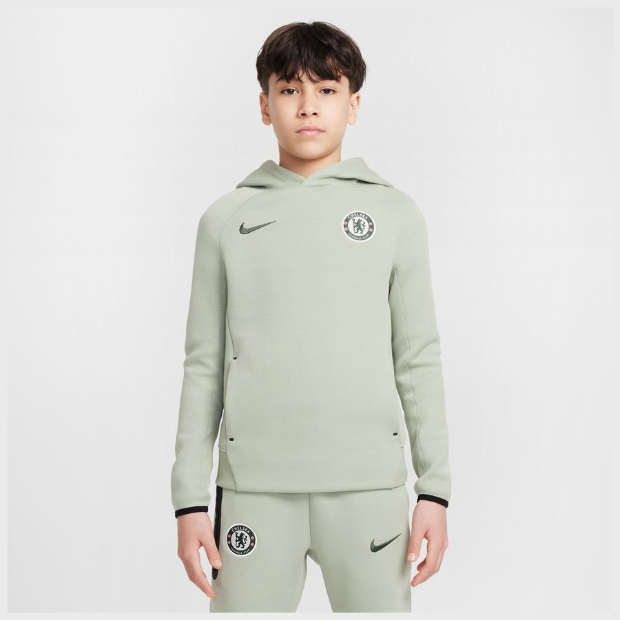 Chelsea Sudadera con capucha NSW Tech Fleece - Jade Horizon/Verde Niños