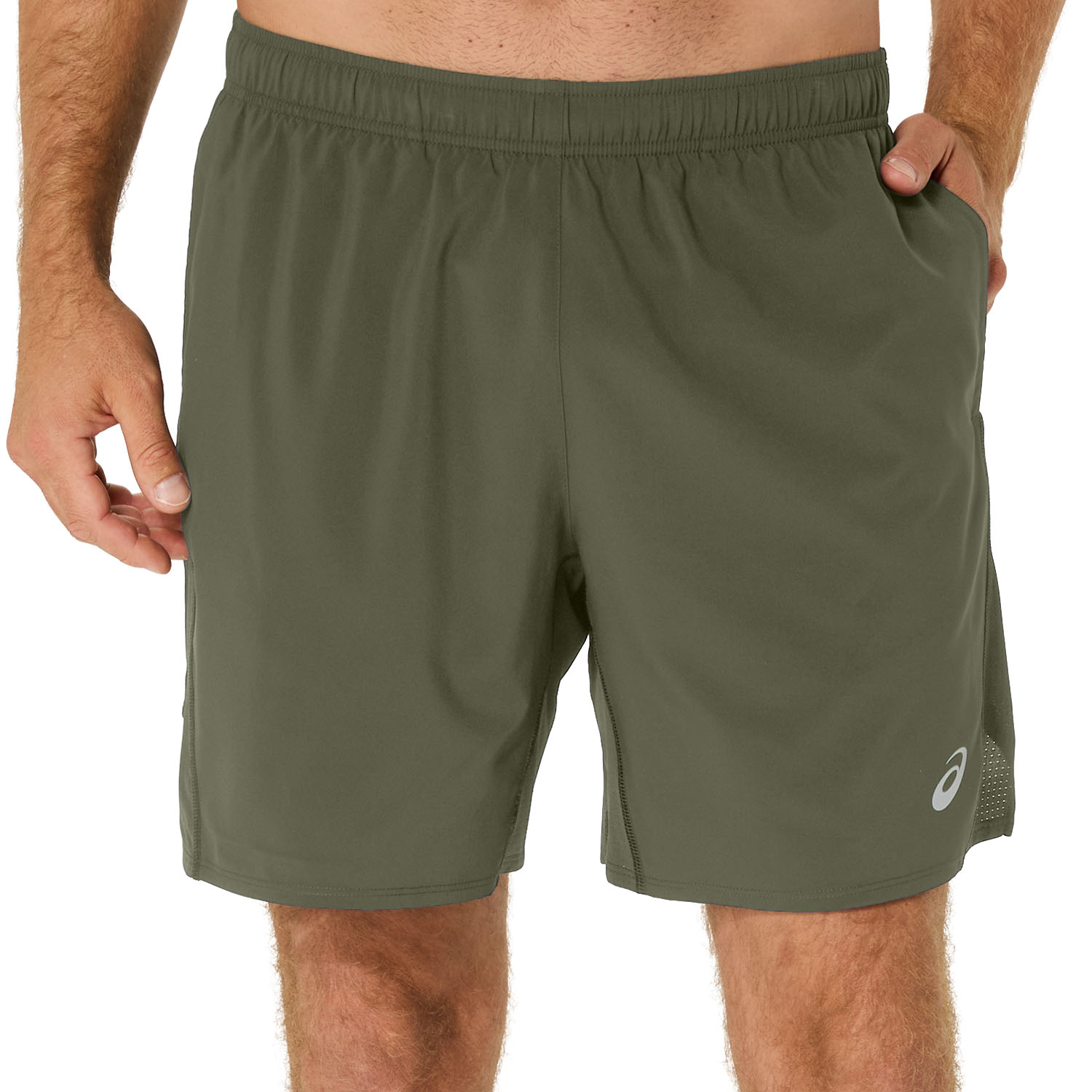 ASICS Core 7in Shorts Brown Stone