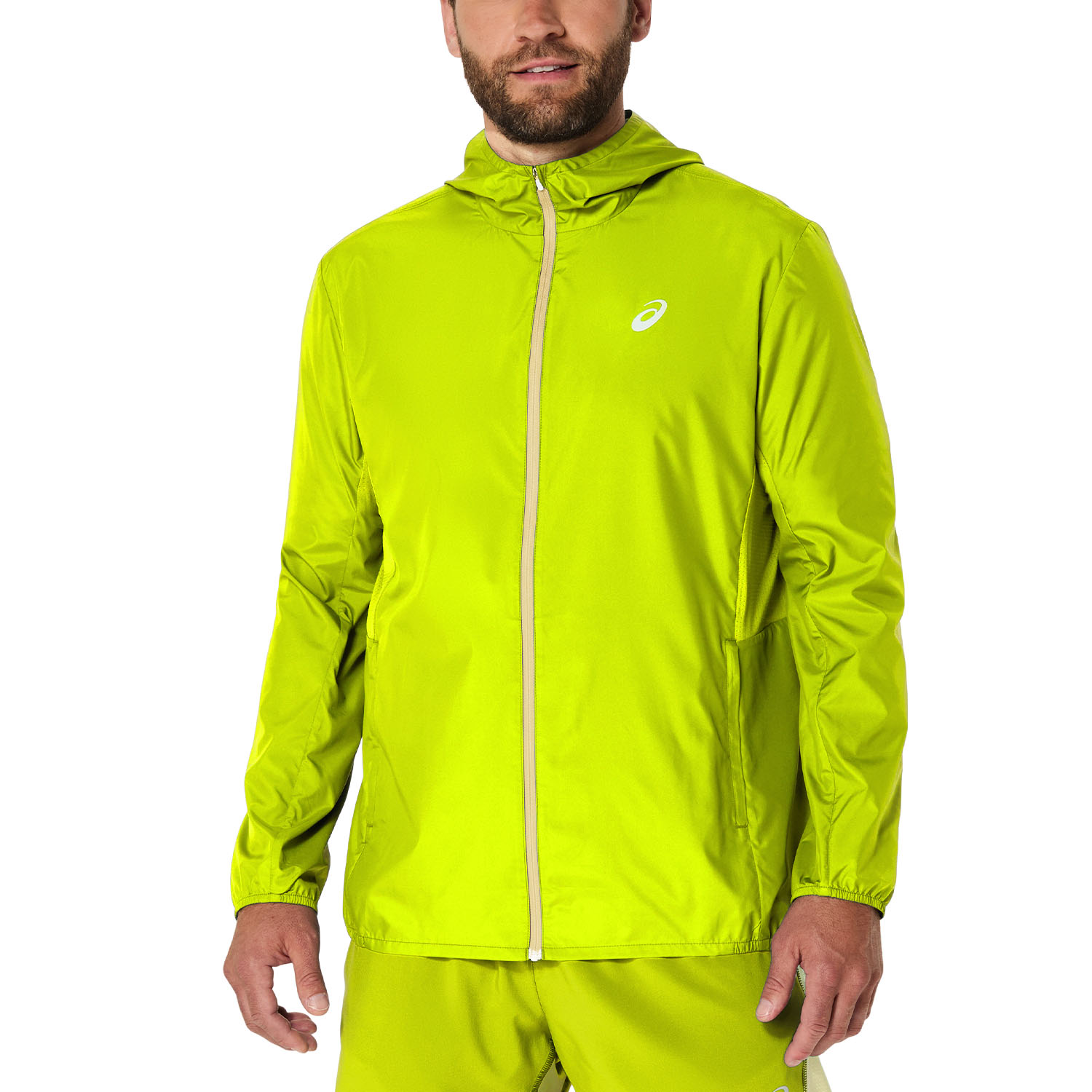 ASICS Core Chaqueta Neon Lime