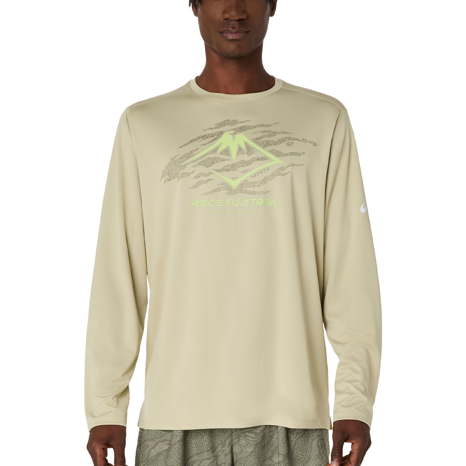 ASICS Fujitrail Camisa Khaki