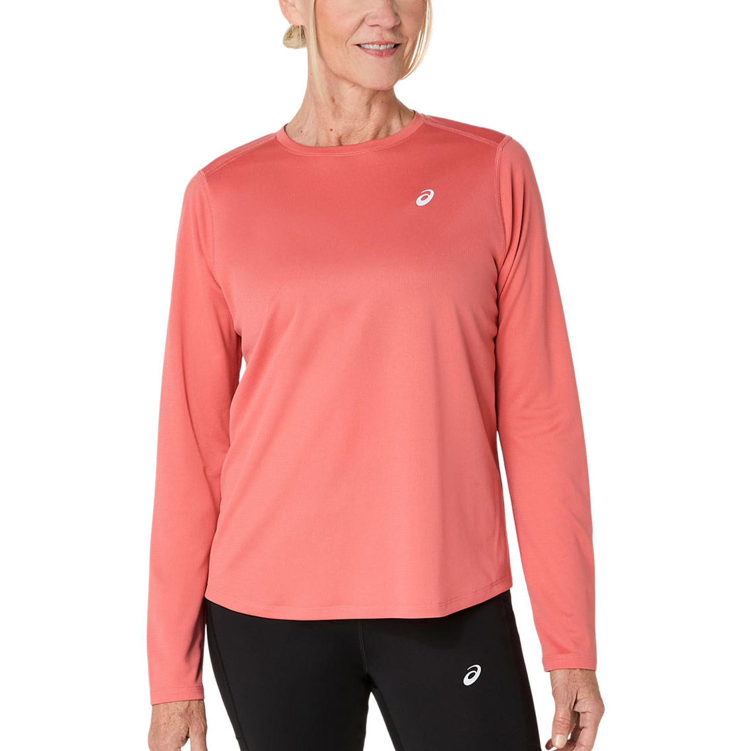 ASICS Core Camisa Dark Pink Clay
