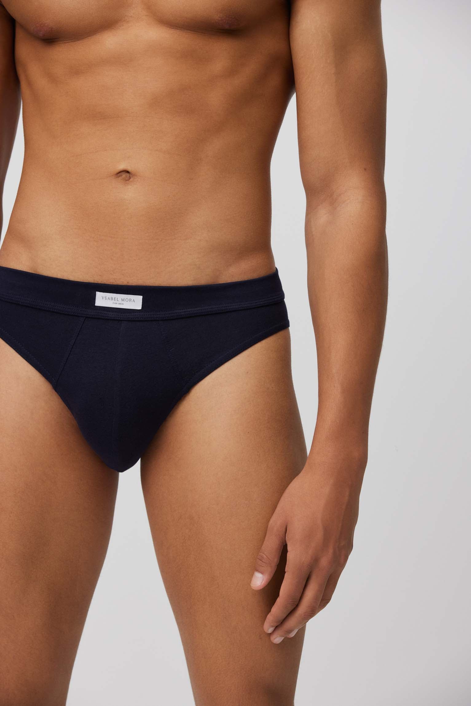 Calzoncillos slip básicos marino