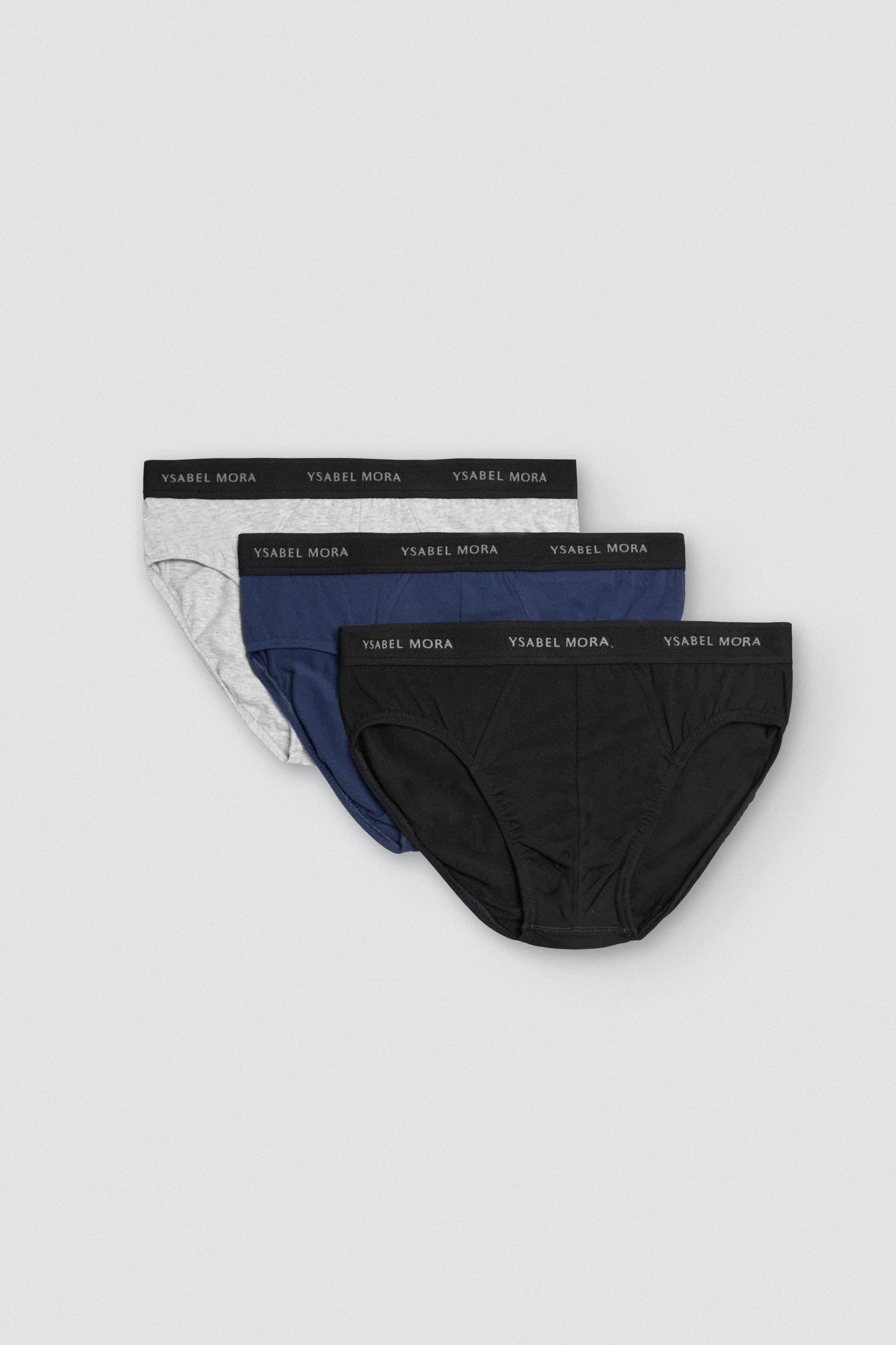 Pack de 3 slips básicos lisos