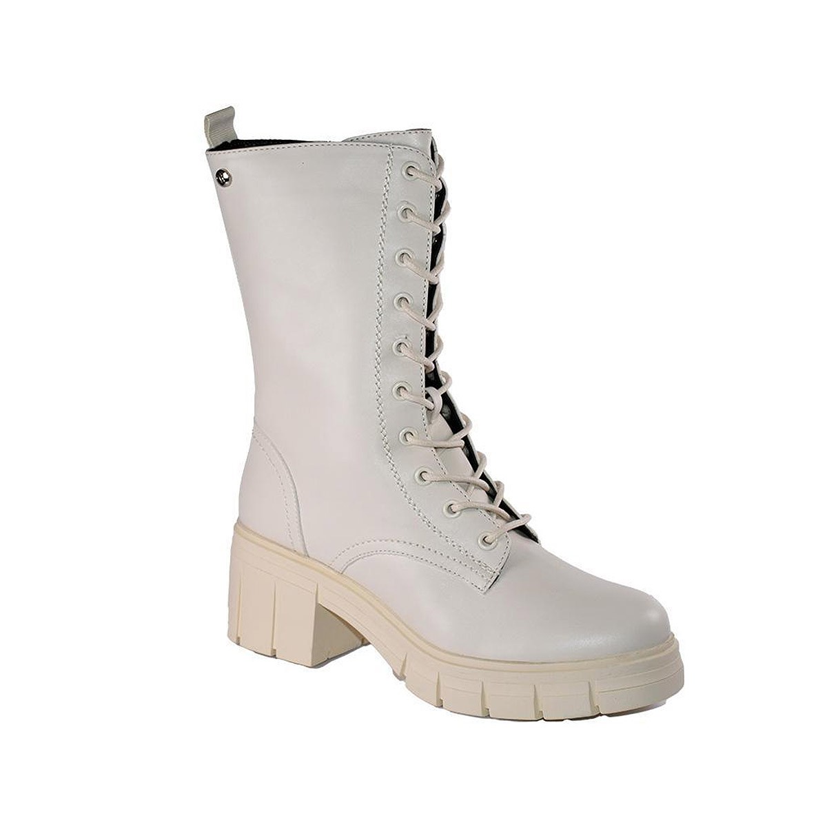 20180 D'angela Bota Media Caña Suela Goma Antideslizante Mujer