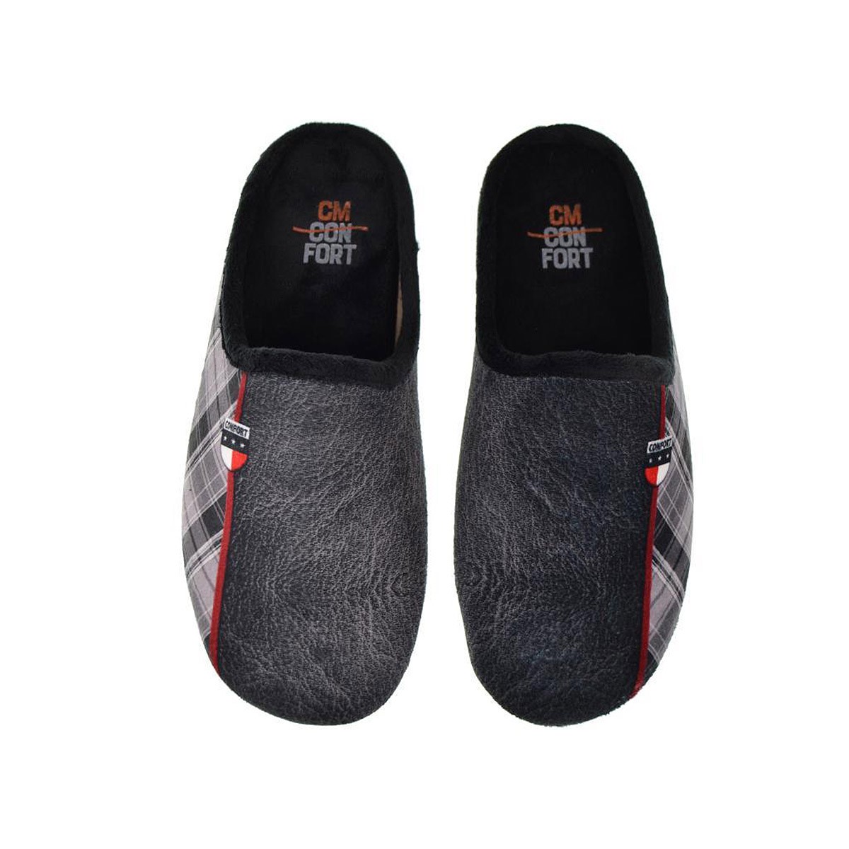 20331 Cm Confort Zapatilla Casa Acolchada Hombre