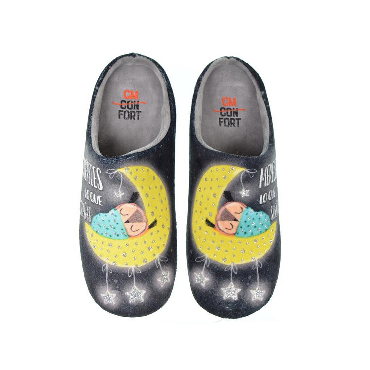 20356 CMConfort Zapatilla estar por Casa Acolchada Mujer