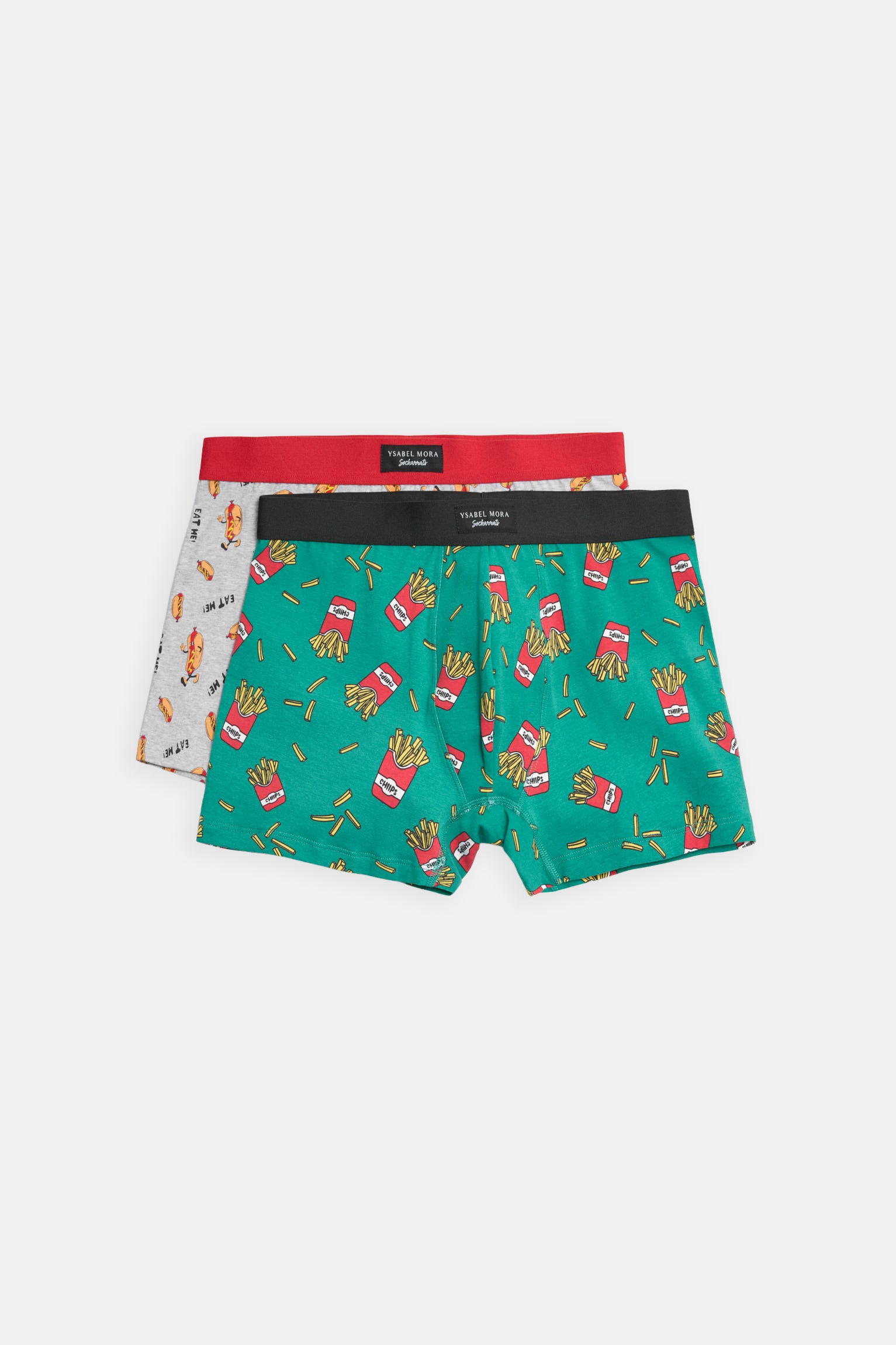 Pack 2 bóxers estampado food Sockarrats