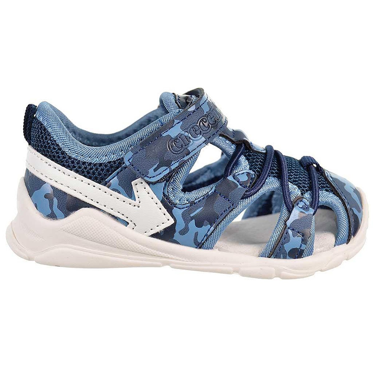 2141 Crecendo Sandalia Sintética Acolchada en Piel