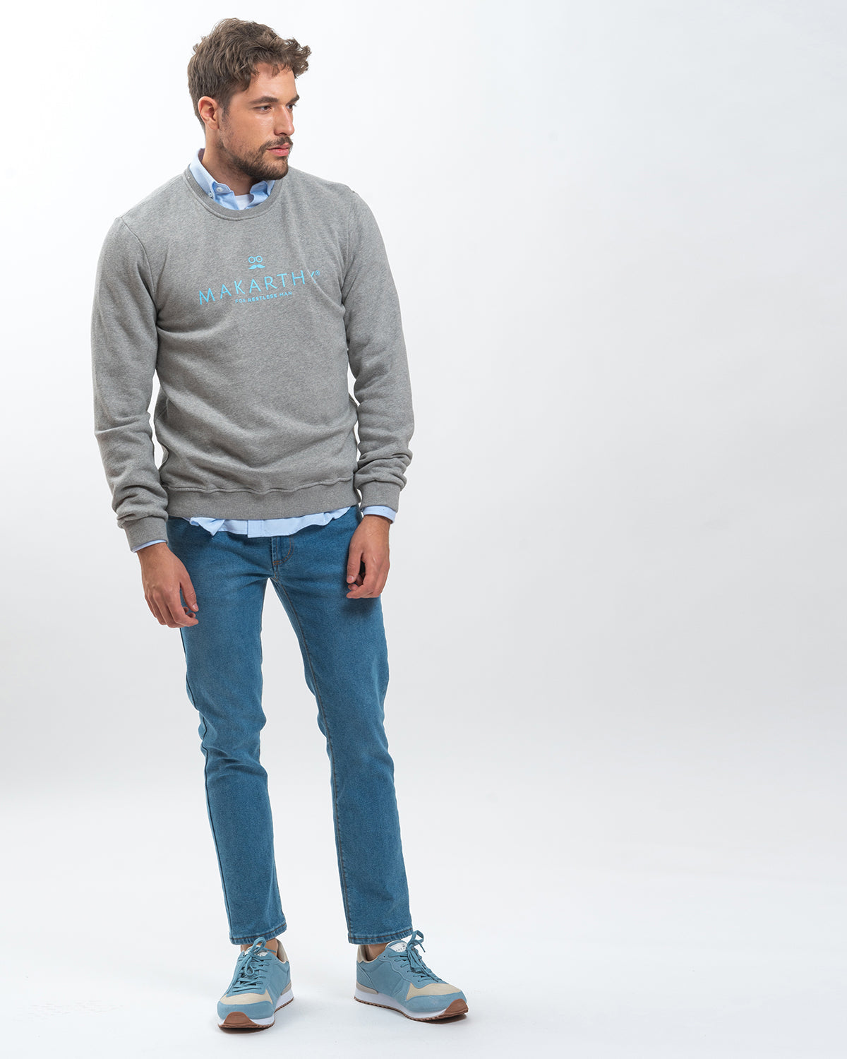 Sudadera Restless Gris