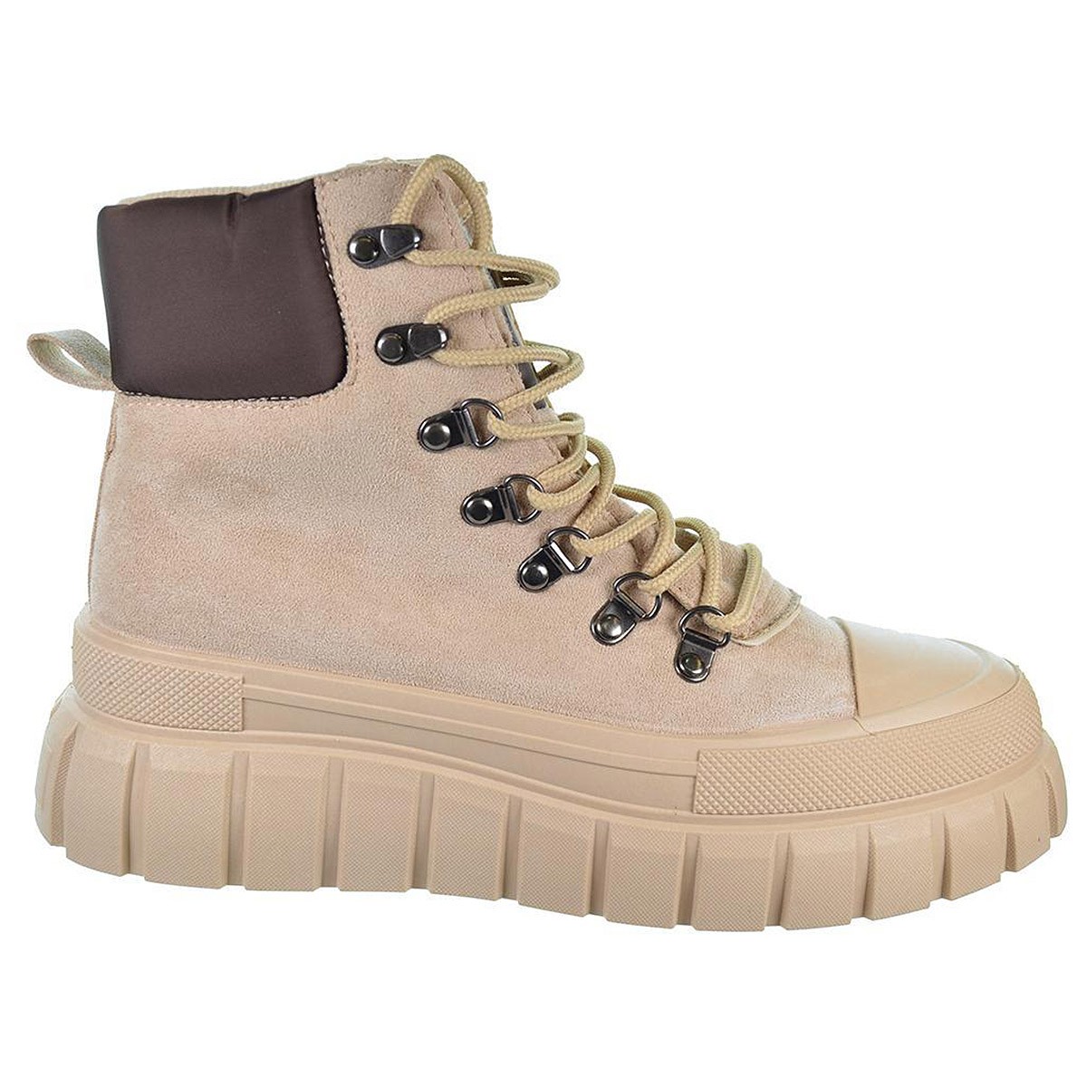 22207 Isteria Botín Cordones y Plataforma Antideslizante Mujer