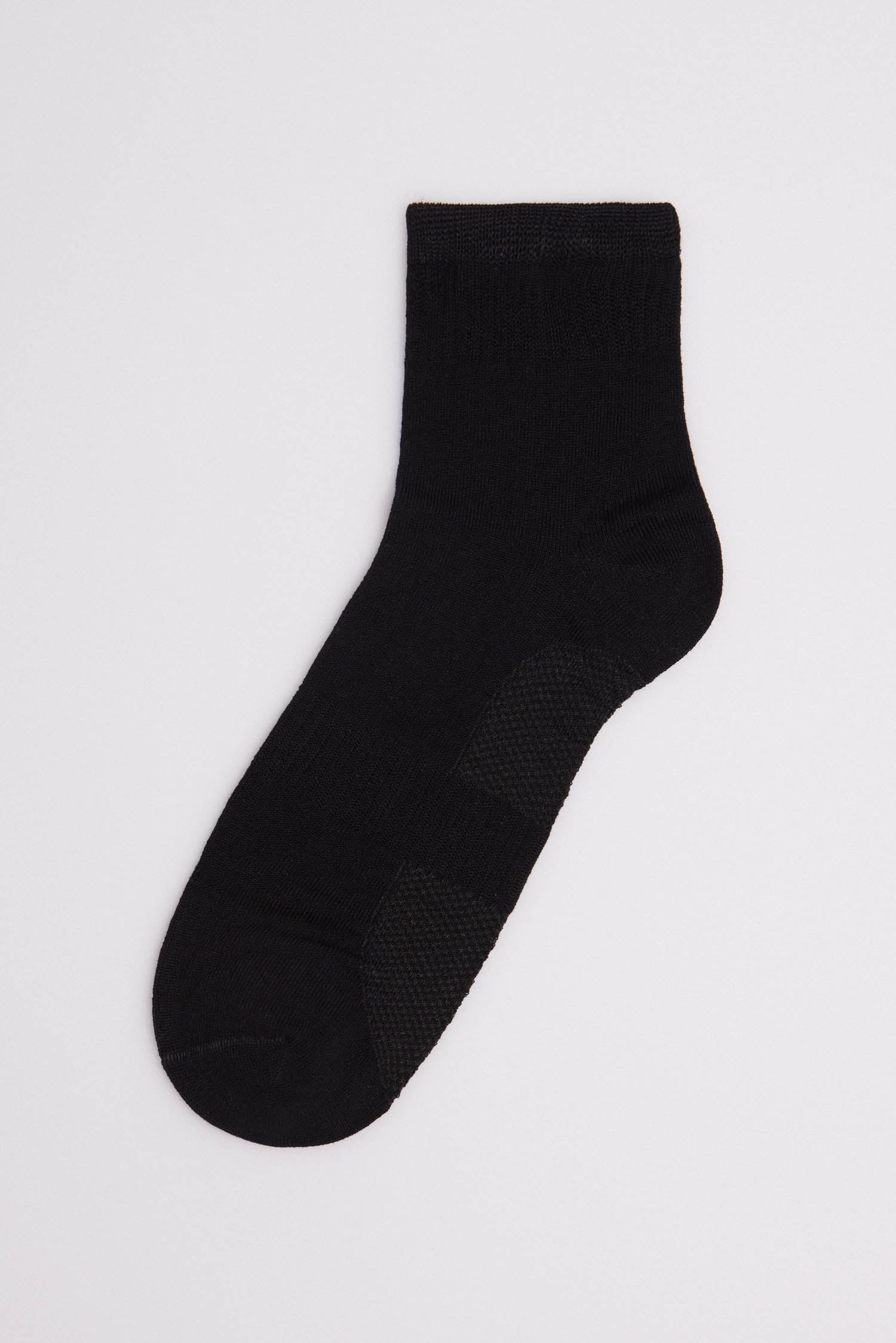 Pack 3 calcetines cortos transpirables negro