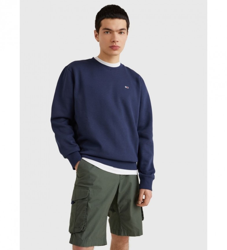 Tommy Jeans Sudadera de felpa marino