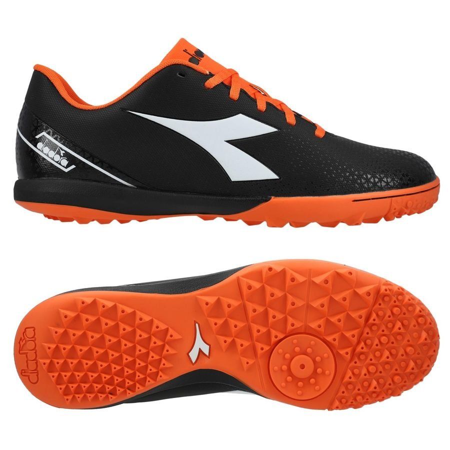 Diadora Pichichi 6 TF - Negro/Blanco/Naranja