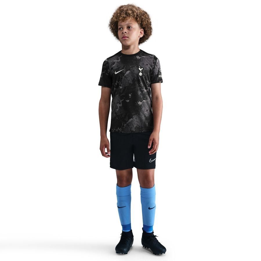 Tottenham Camiseta de entrenamiento Dri-FIT Academy Pro Antes del partido - Negro/Fresno medio/Mineral de hierro ligero Niños