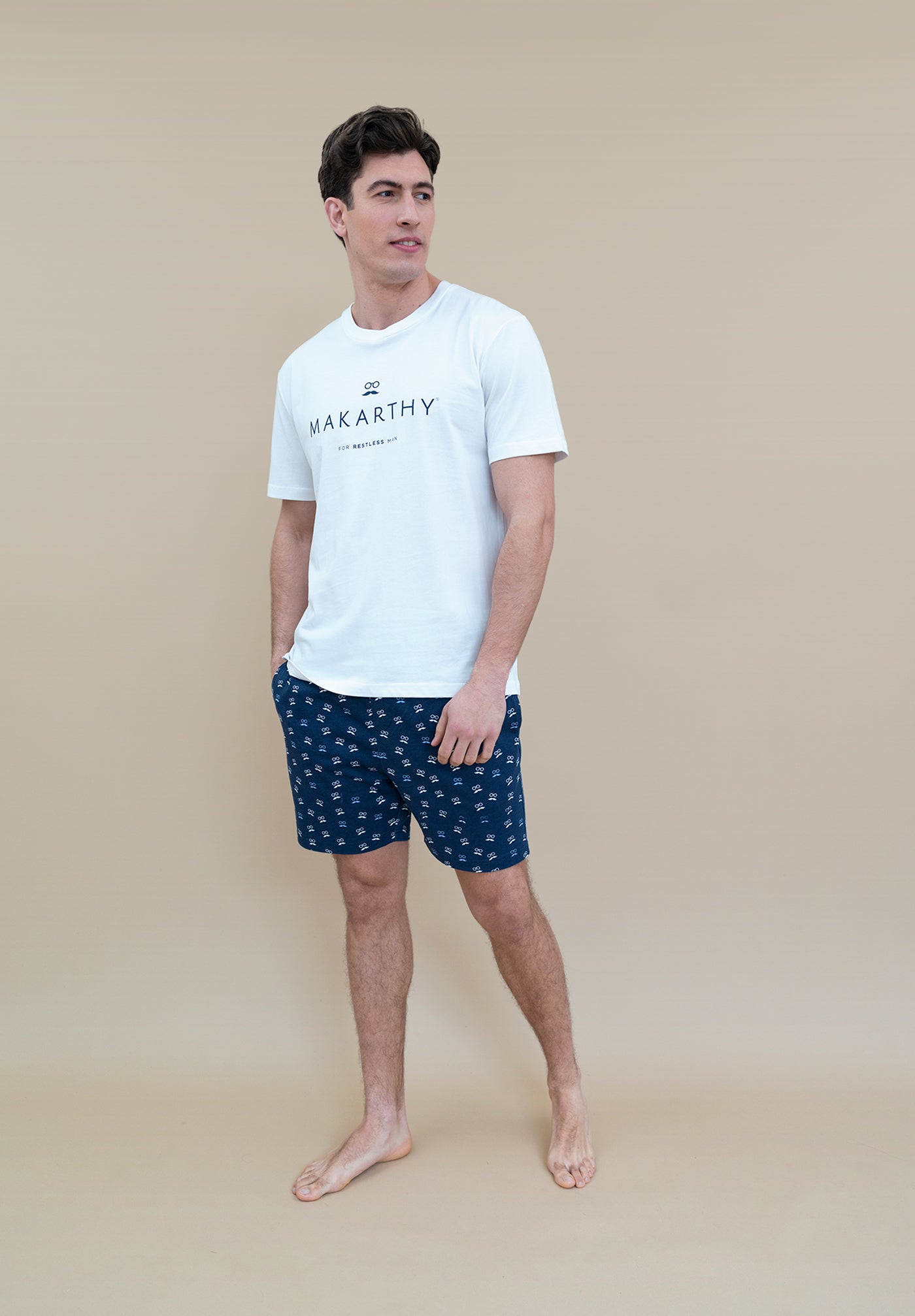 Pijama Restless Marino