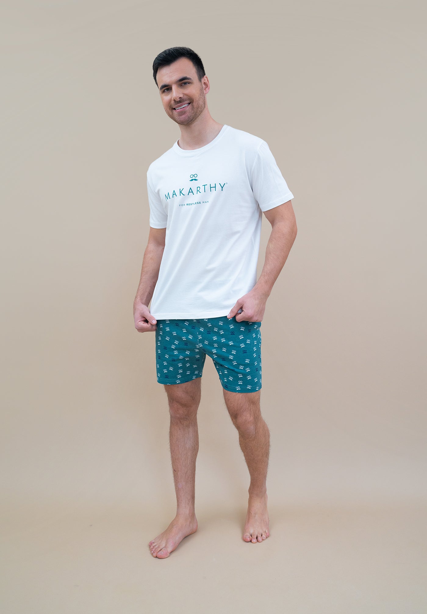 Pijama Restless Verde Agua