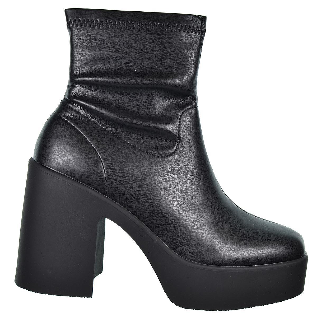 23233 Isteria Bota Licra Sintética Tacon Plataforma Mujer