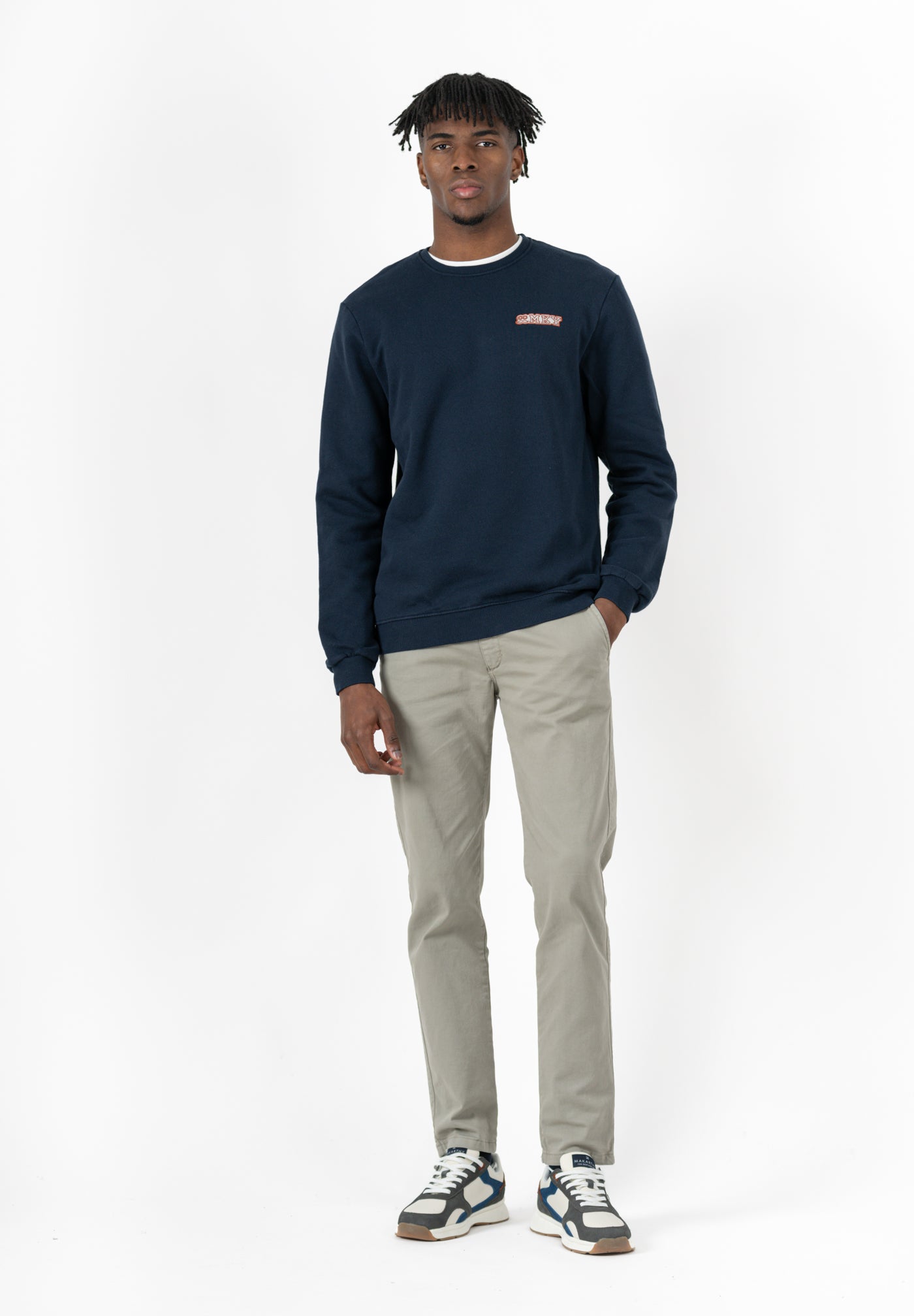 Sudadera Helmet Azul Petróleo