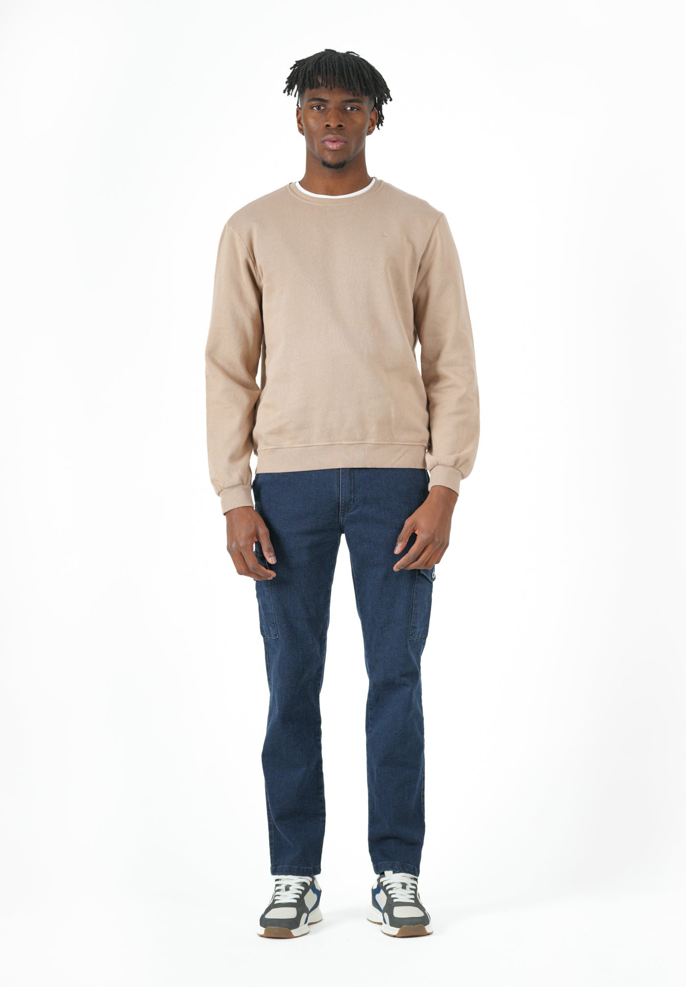 Sudadera Logo Tejido Topo