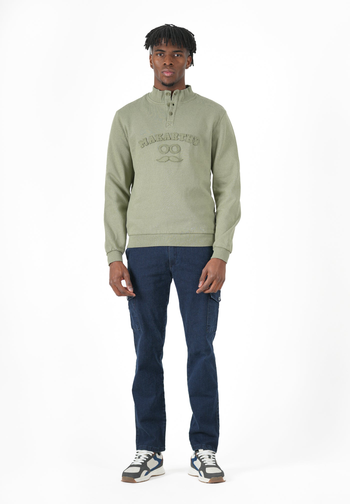 Sudadera Long Patch Cactus