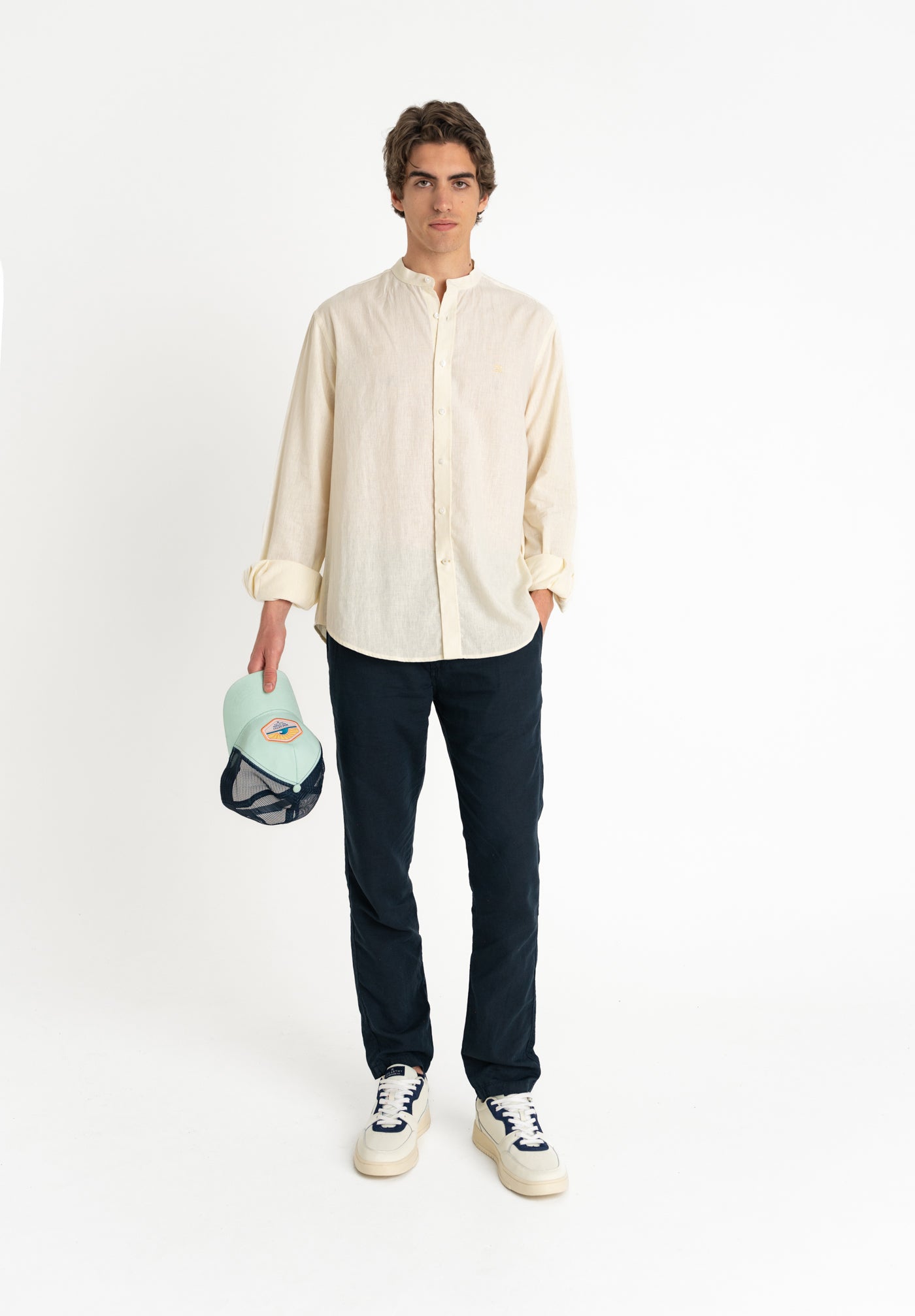 Gorra Rejilla Verde Menta