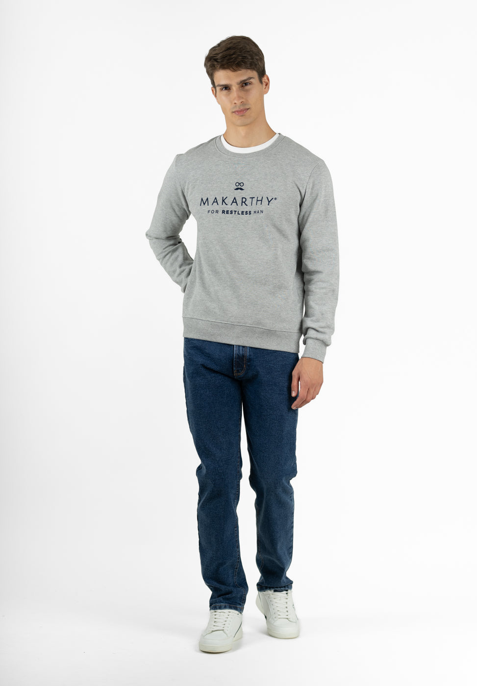 Sudadera Restless Gris