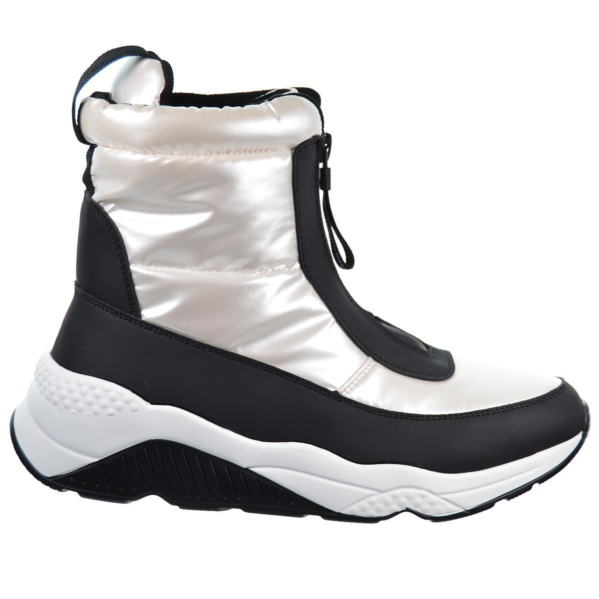 25031 DNG Botín Sintético Textil Acolchado Cremallera Mujer