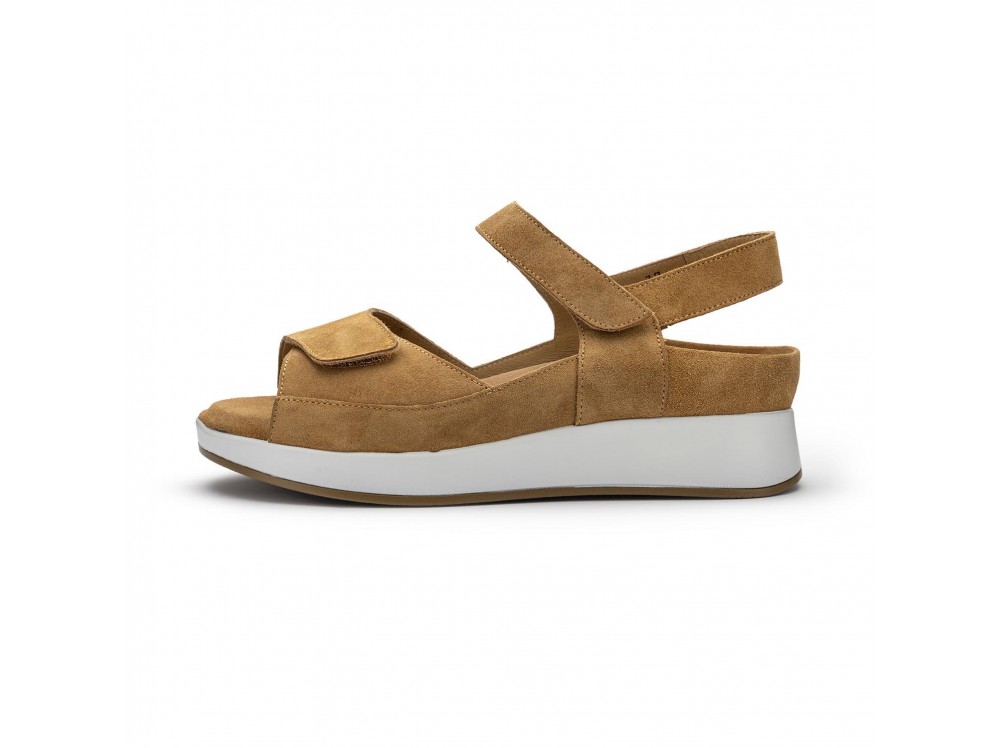 Sandalia serraje cuero con plantilla extraíble 250422 de PieSanto