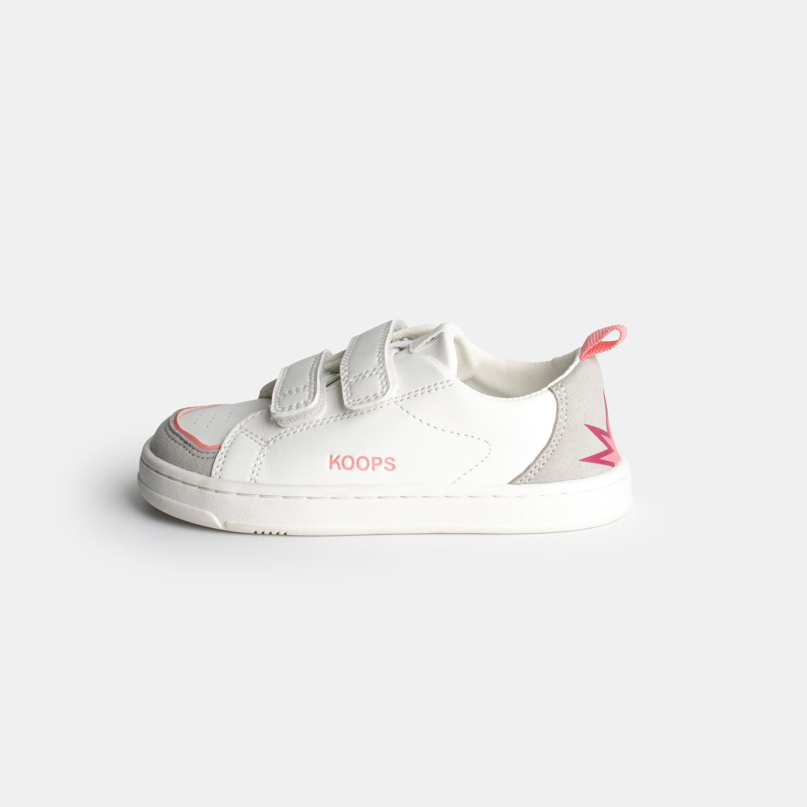 Deportivas Kids Koops - Rafi Blanco Rosa