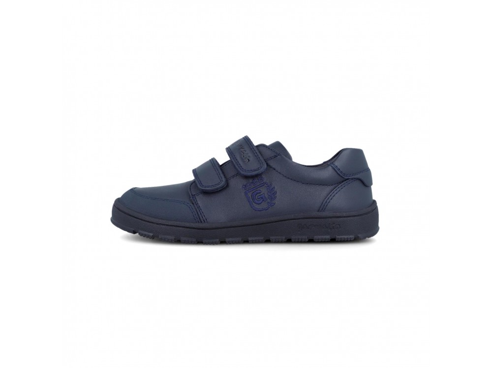 Blucher deportivo azul con velcro 252510 de Garvalín