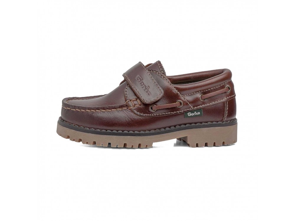 Náutico de invierno marrón con velcro 25351 de Gorila