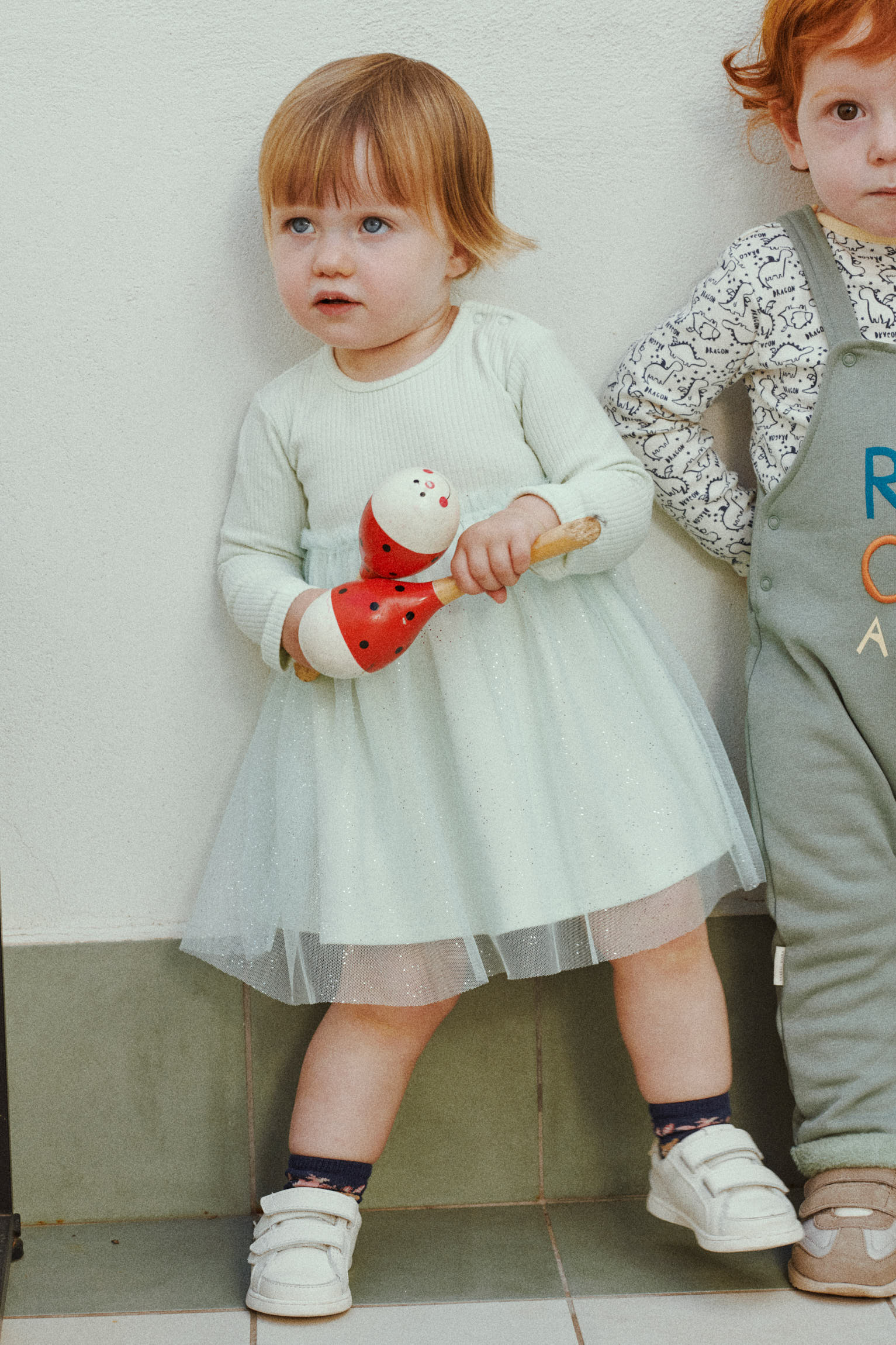 Vestido bebé manga larga Fairy Tale