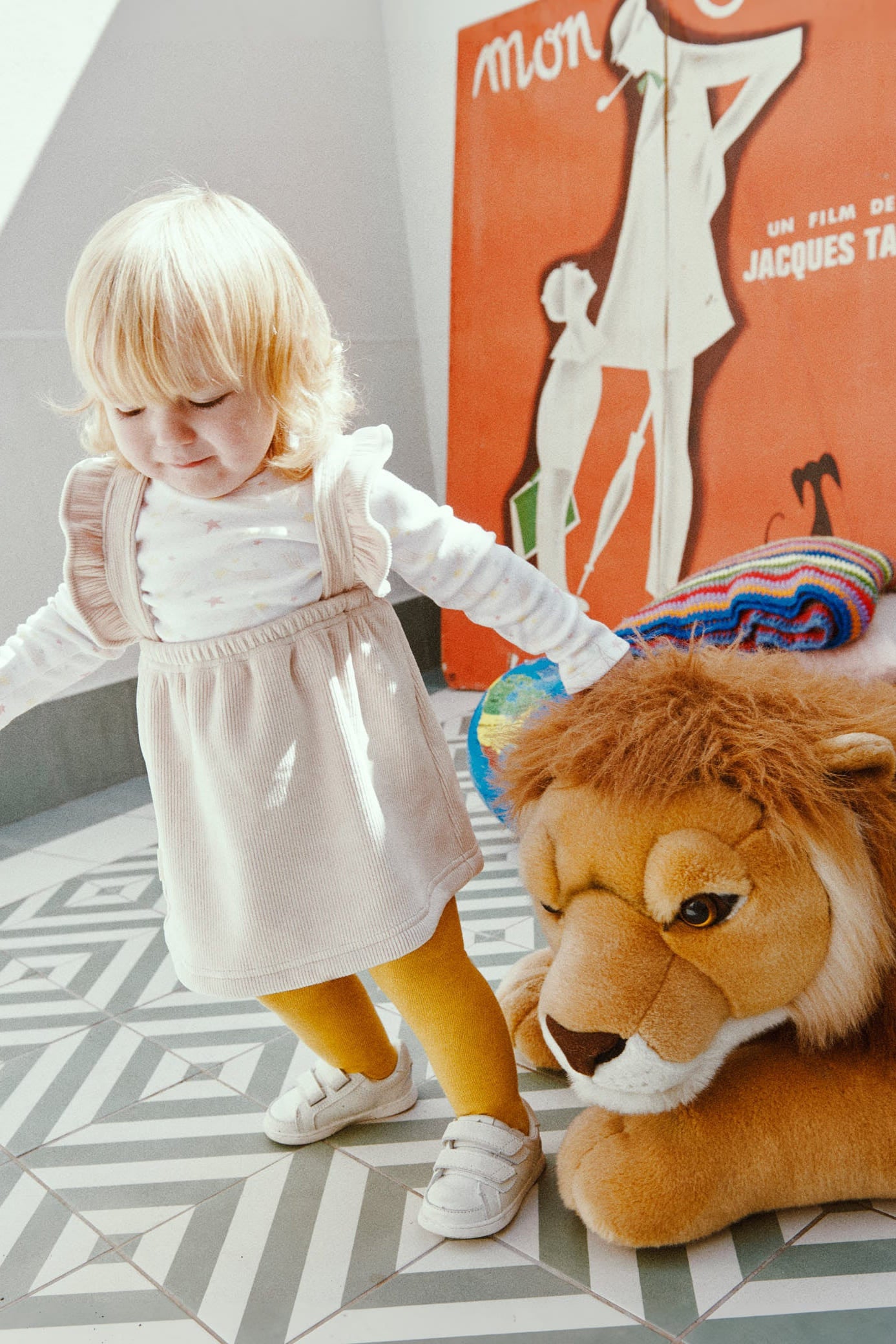 Conjunto bebé vestido peto y camiseta manga larga Fairy Tale