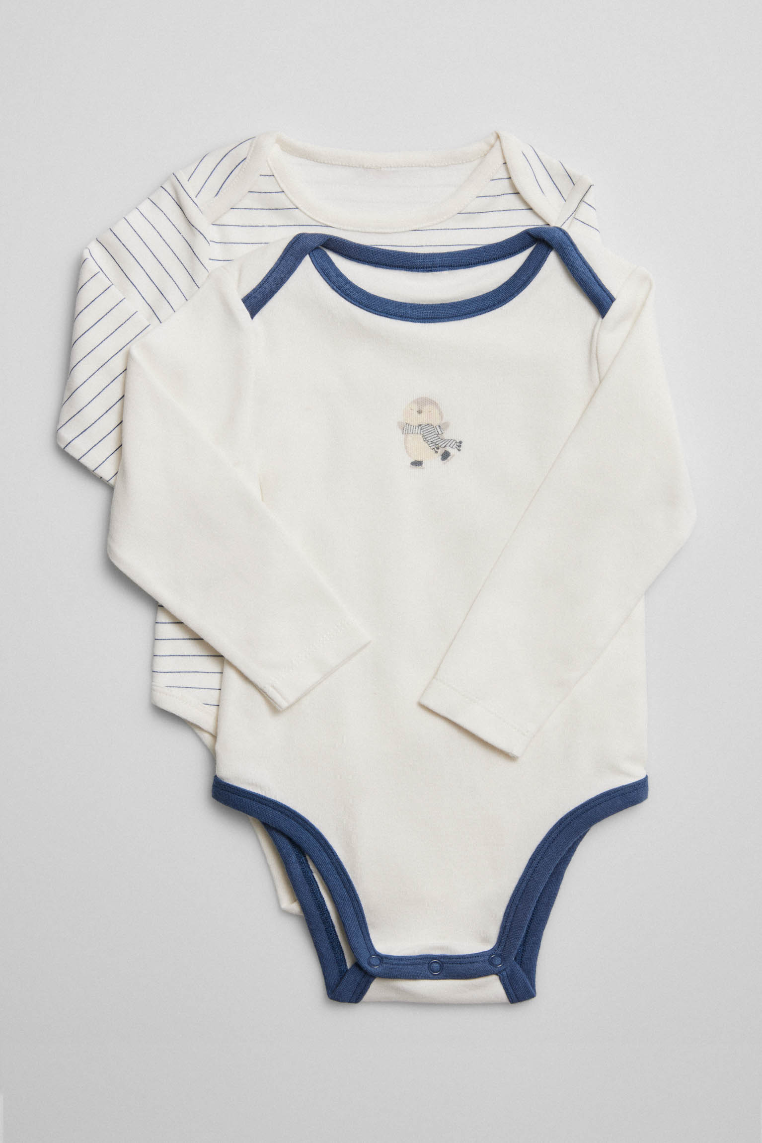 Pack 2 bodies bebé manga larga