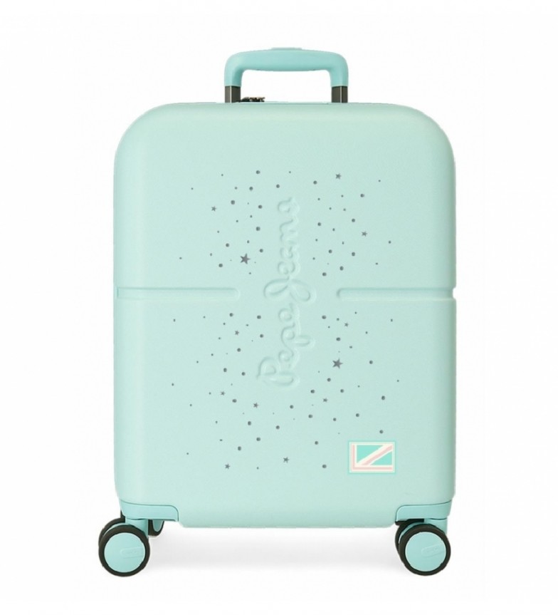 Pepe Jeans Maleta de cabina Jane turquesa -40x55x20cm-